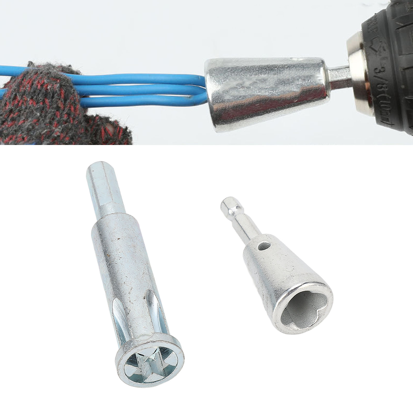 Schnelles Parallelschalten Von Drähten Durch Verdrehen Für Elektriker + Automatisches Parallelschalten Von Drähten Ohne Abisolieren, Multifunktionaler Drahtwickler Für Elektriker, Verbinder.
