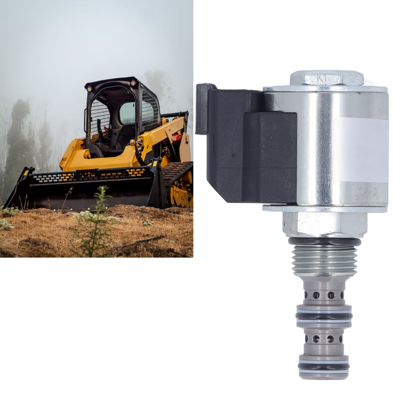 12v-magnetventil Für Bagger, Kompatibel Mit Cat 304e Und 303.5e Baggern.