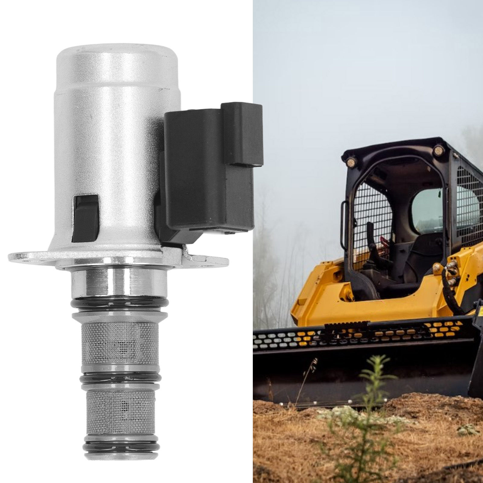 24v-magnetventil Für Hydraulikbagger, Kompatibel Mit Komatsu-, Cat- Und Jcb-baggern.
