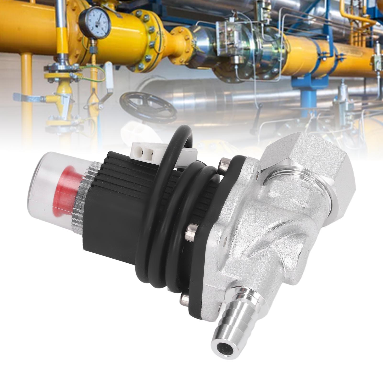 Einpunkt-regelventil, Rohrleitungsregelventil, Gasnotabsperrventil, Nennspannung 12 V Dc