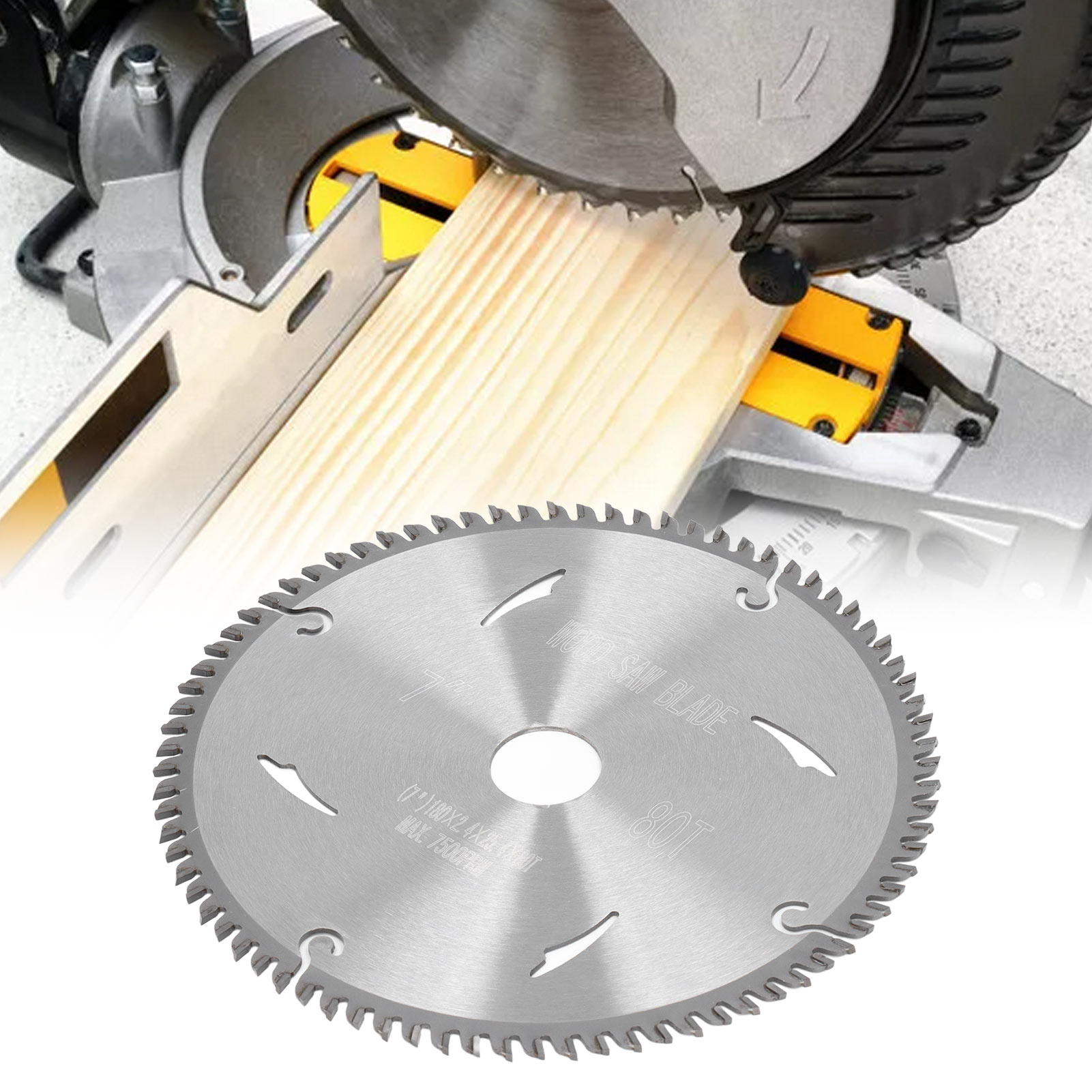 780t Hartmetallbeschichtetes Holzsägeblatt Mit Abwechselnden Zähnen