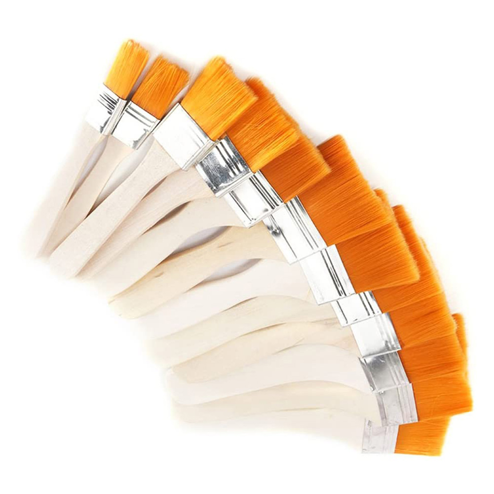 Farbe, Nylon, Pinsel, Grillbürste