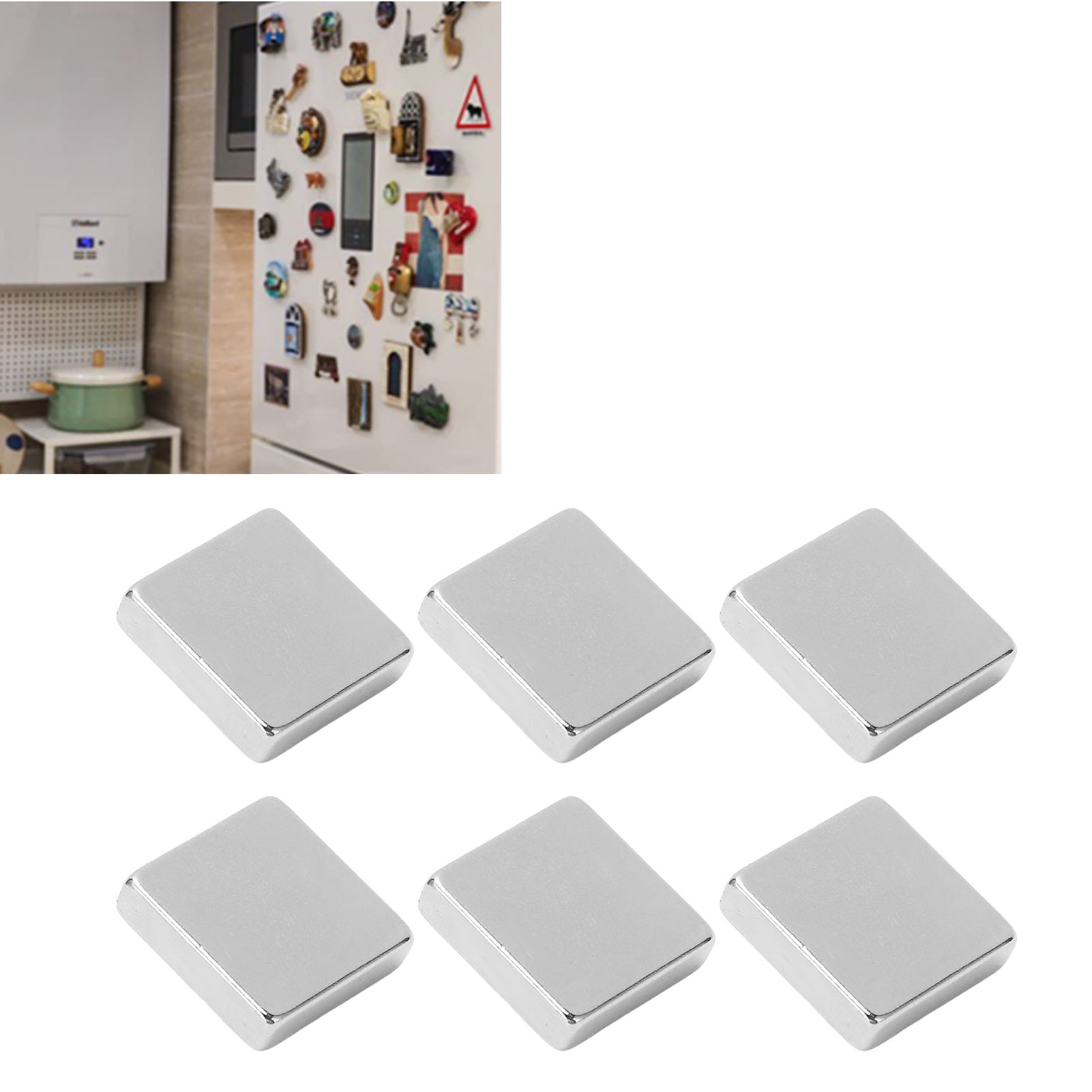 Quadratische Neodym-magnete, Verkauft In 10er-packungen. Es Handelt Sich Um Leistungsstarke Quadratische Neodym-magnete.