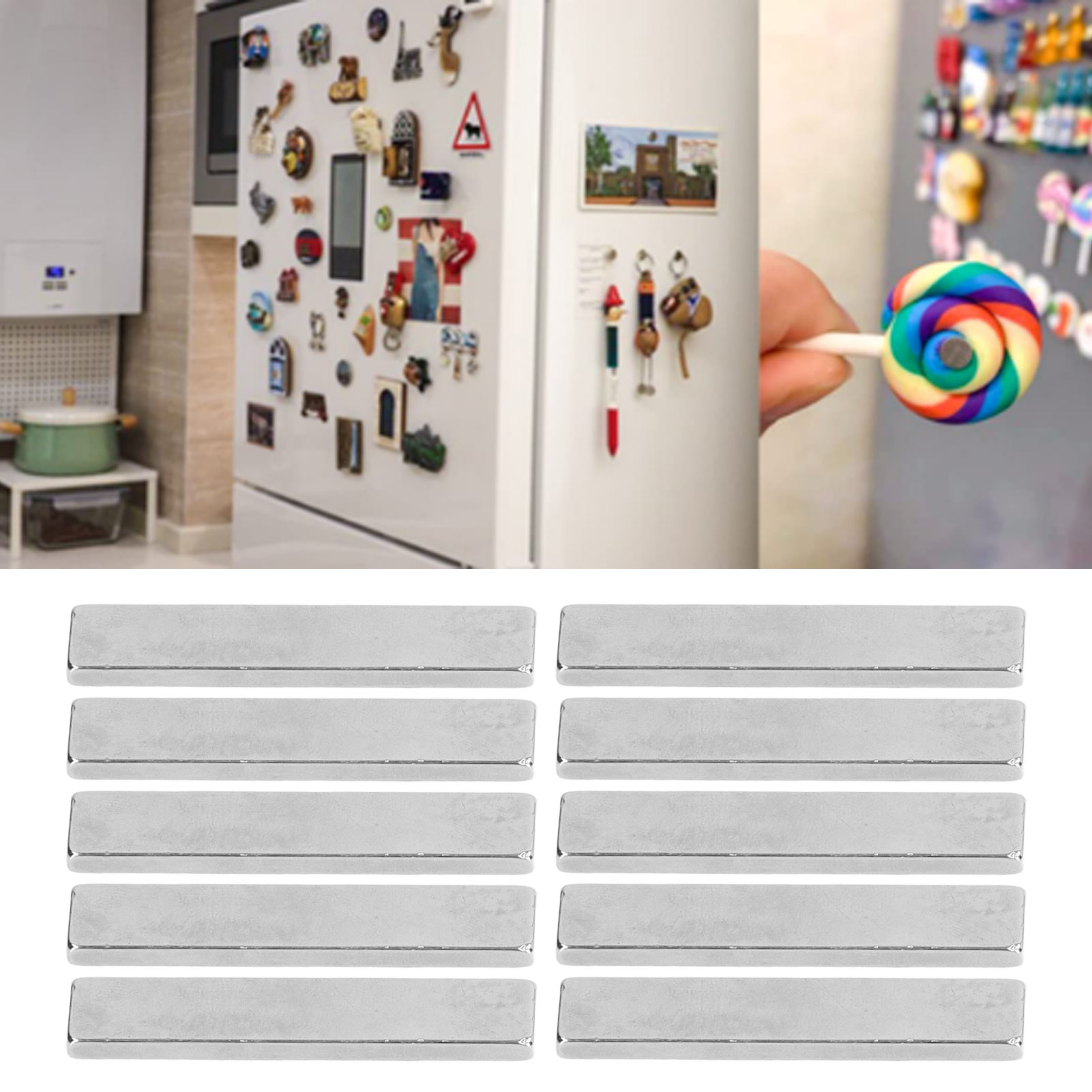 Packung Mit 10 Neodym-magneten Zu Verkaufen, Starke Magnete Für Bastelarbeiten, Wissenschaft, Heimwerken Und Kühlschrankmagnete, Stabmagnete Für Vielfältige Anwendungen.