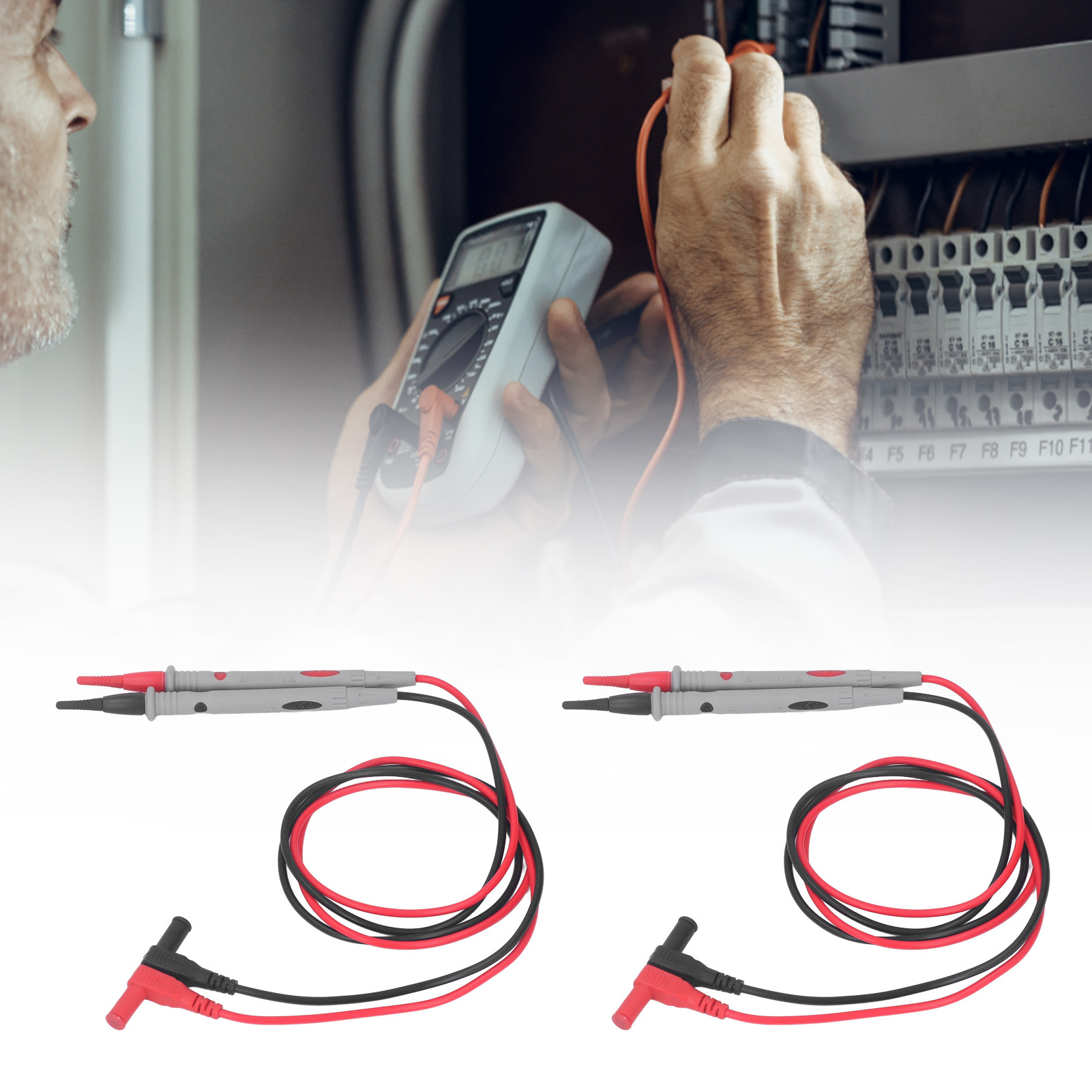 Vollständig Ummanteltes Universal-multimeter-prüfkabel, 1000 V 20 A
