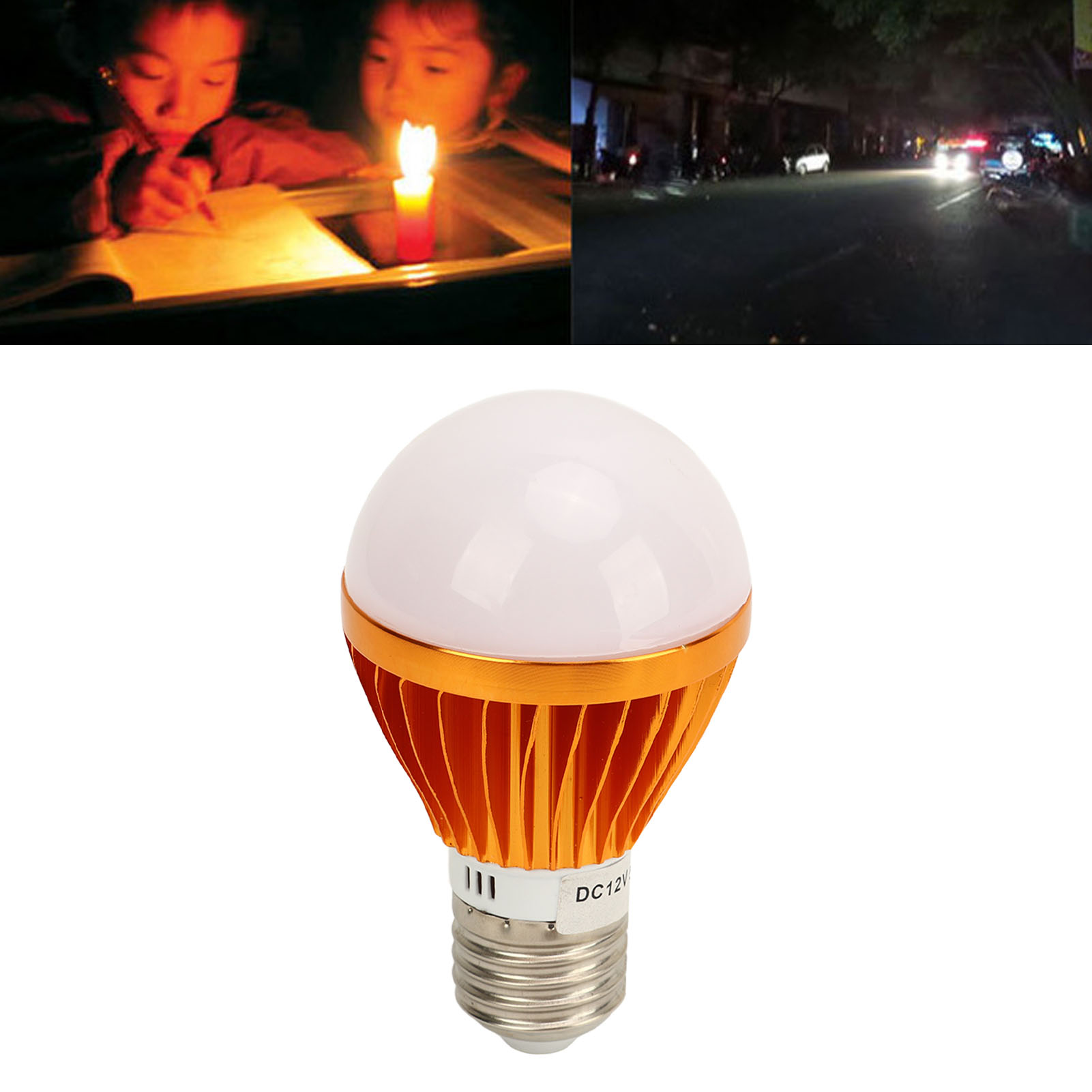 Die 5w, 12v Dc E27 Spiralbirne Kann Mit Einem Solarladeregler Und Einem 3 Meter Langen Kabel Kombiniert Werden.