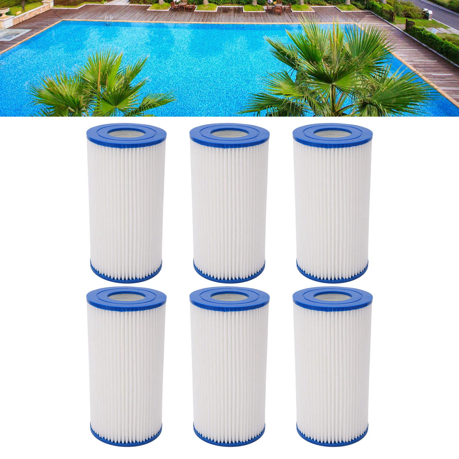 Die Φ104φ52h2o3 Filterpatrone Ist Mit Dem Bestway Iii Kompatibel.