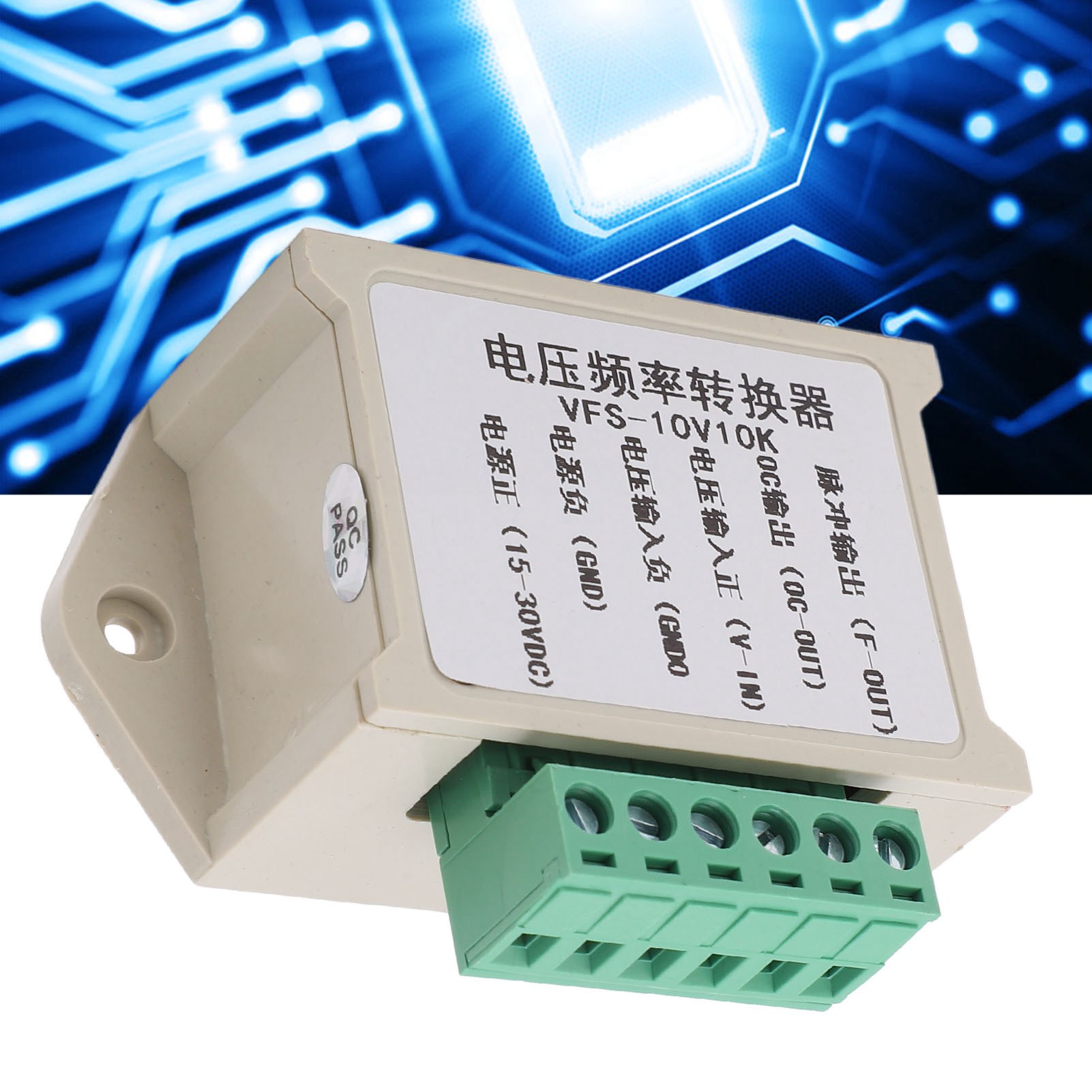 Das V/f-wandlermodul Wandelt Spannung In Frequenz Um. Frequenzwandler Vfs-10v10k.