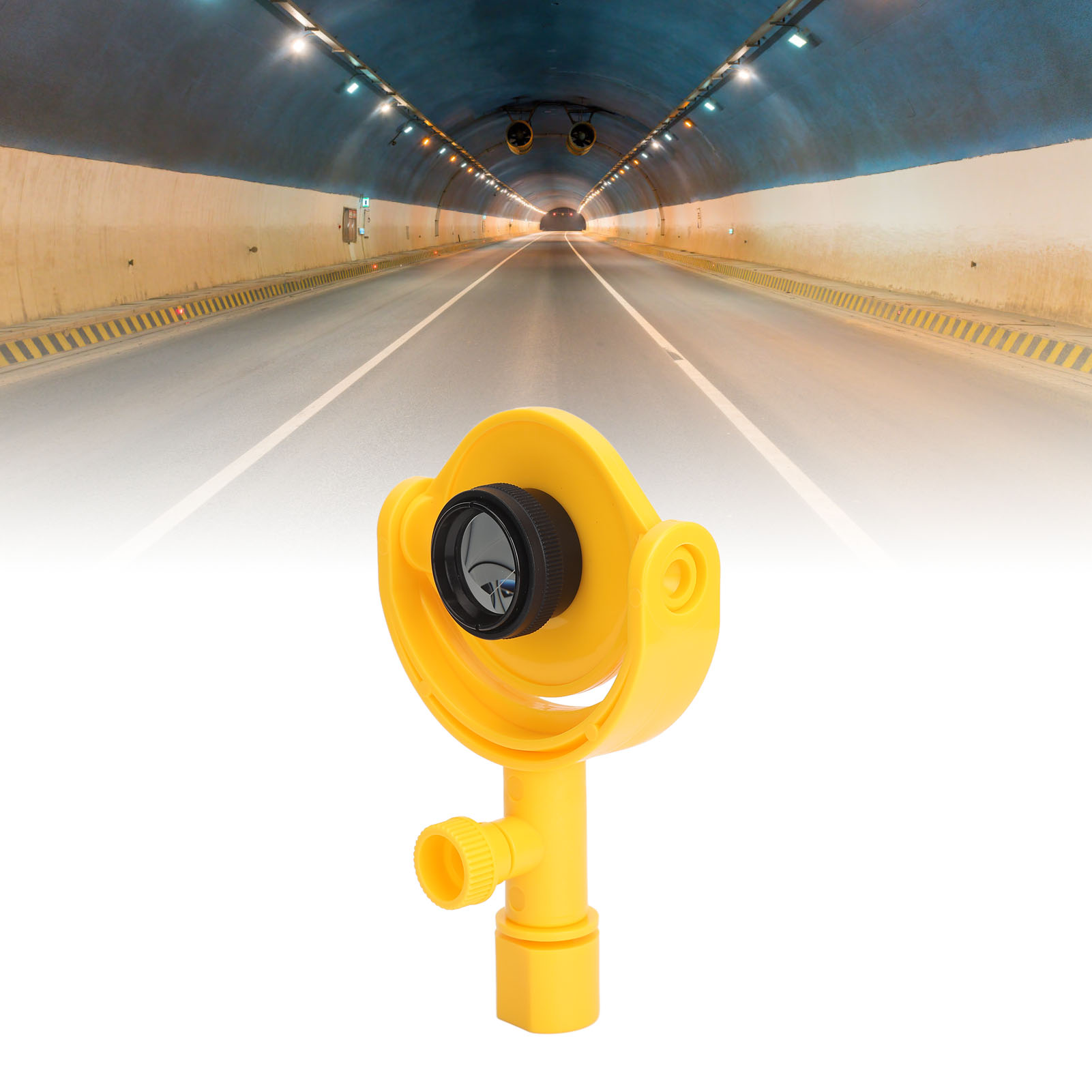 Mp105-a Prismenreflektorplatte Für Totalstationen, Vorgesehen Für Tunnel Und Autobahnen, Verwendet Als Überwachungs- Und Messplatte
