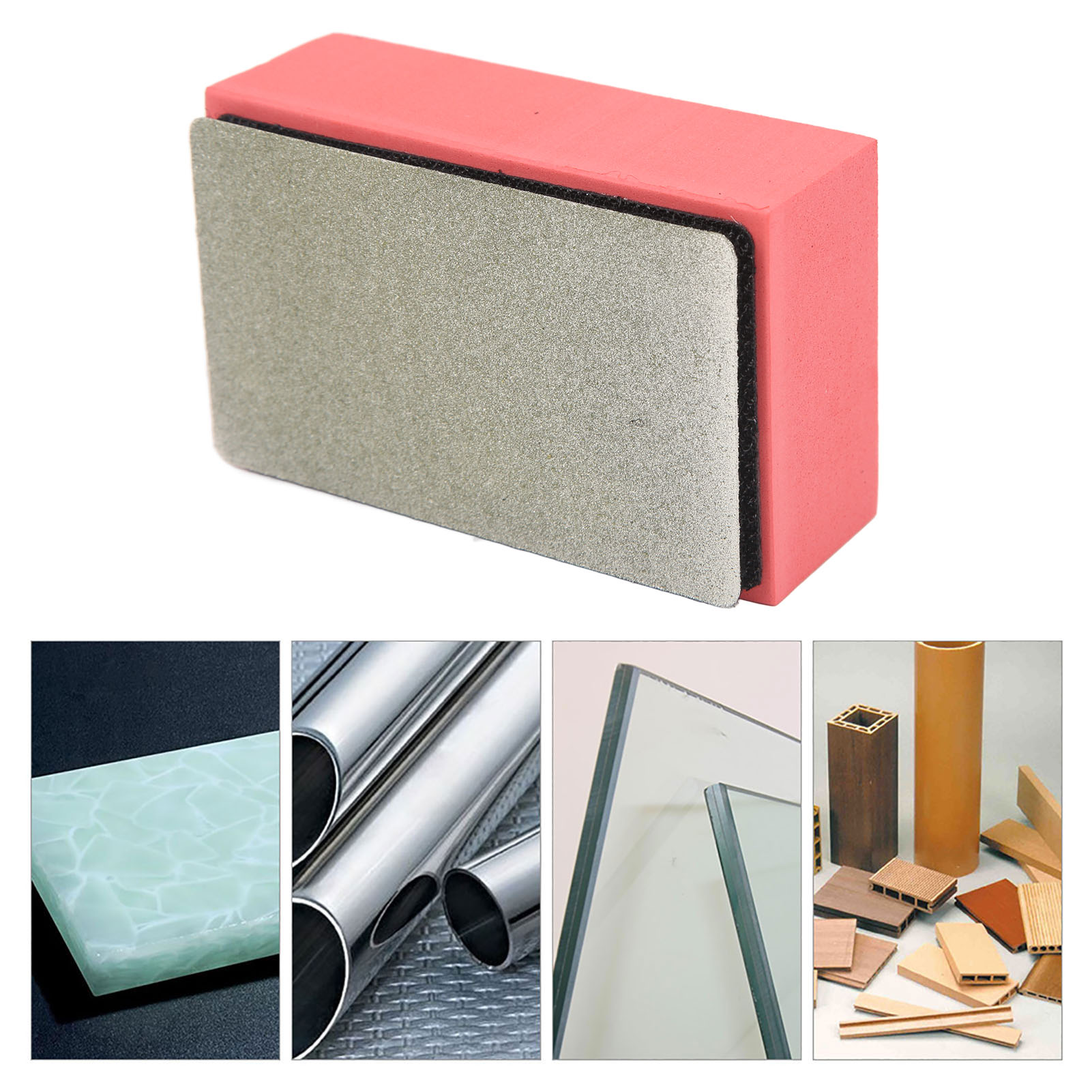 Manuelle Diamantpolierscheiben Zum Polieren Von Keramikfliesen, Beton, Glas, Stein, Granit Und Marmor. Zwei Diamantpolierscheiben Mit 120er Körnung.
