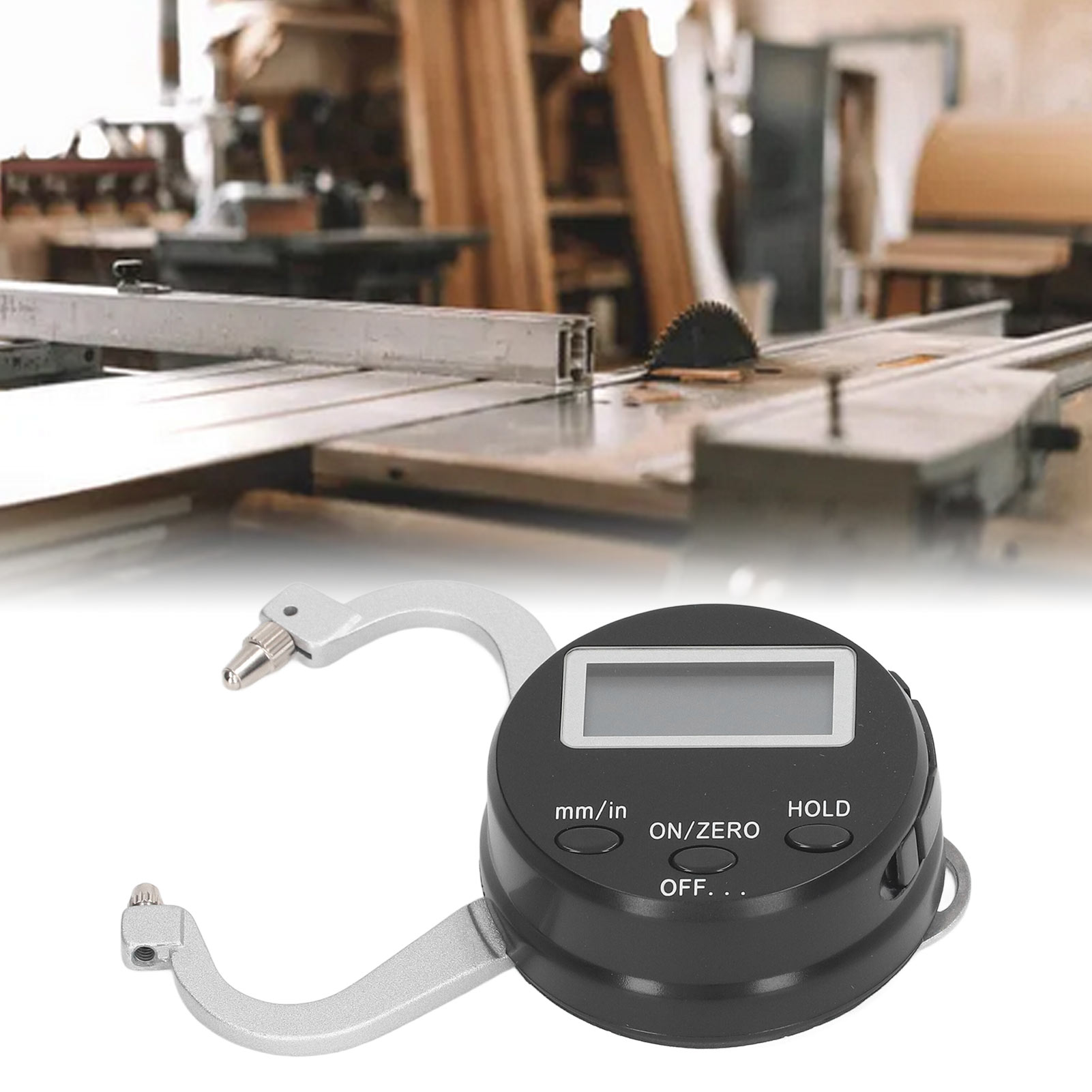 Doppelt Gefaltetes Digitales Kartenmessgerät, Elektronisches Digitales Outdoor-kartenmessgerät, 0-25 Mm Dickenmessgerät