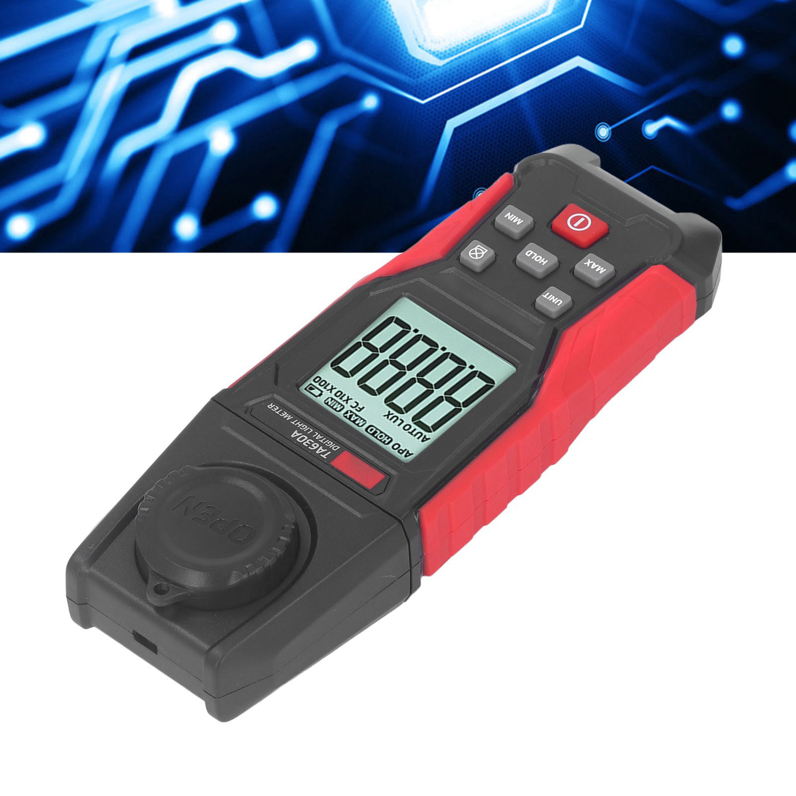 Ta630a Digitalbeleuchtungsgerät, Hochpräzise Beleuchtungsgerät, Photometer, Luminanzmesser