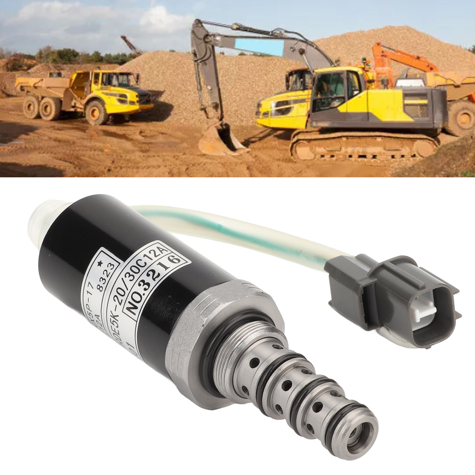 Proportional-magnetventil Kdrde5k-20/30c12a-101, Kompatibel Mit Sk120/200-2
