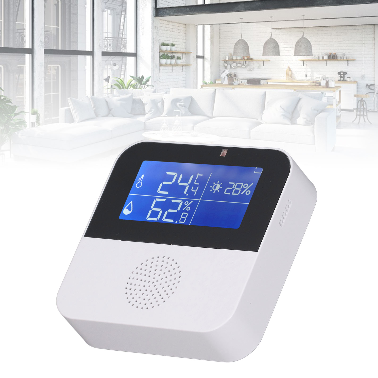 5-in-1 Wlan-smart-thermometer Und Hygrometer, Intelligentes Digitaldisplay-thermometer Für Kühlhäuser Und Werkstätten, App-gesteuert