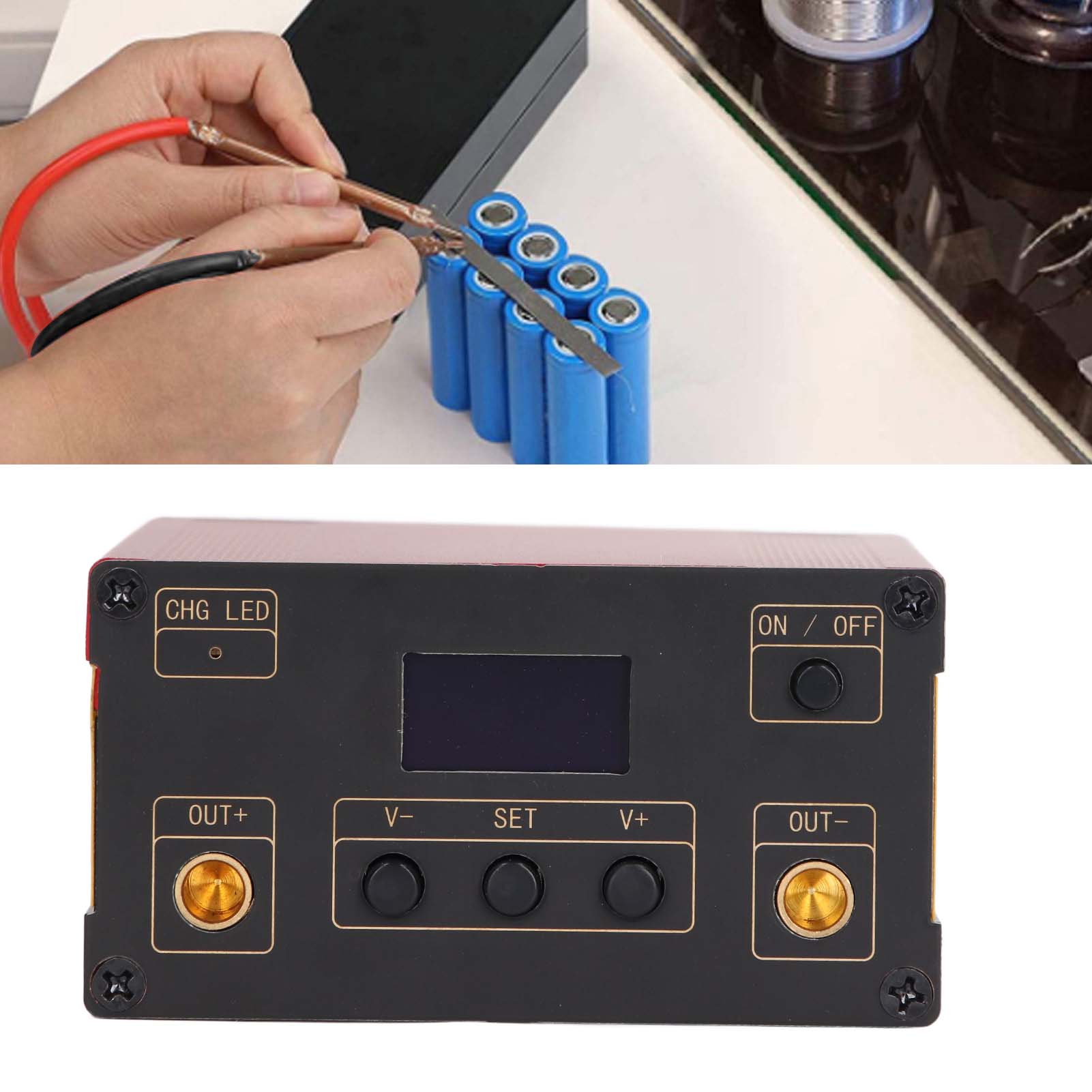 Tragbares Mini-doppelimpuls-punktschweißgerät Im Taschenformat Mit Superkondensator, Europäischer Standard Ac 110240v