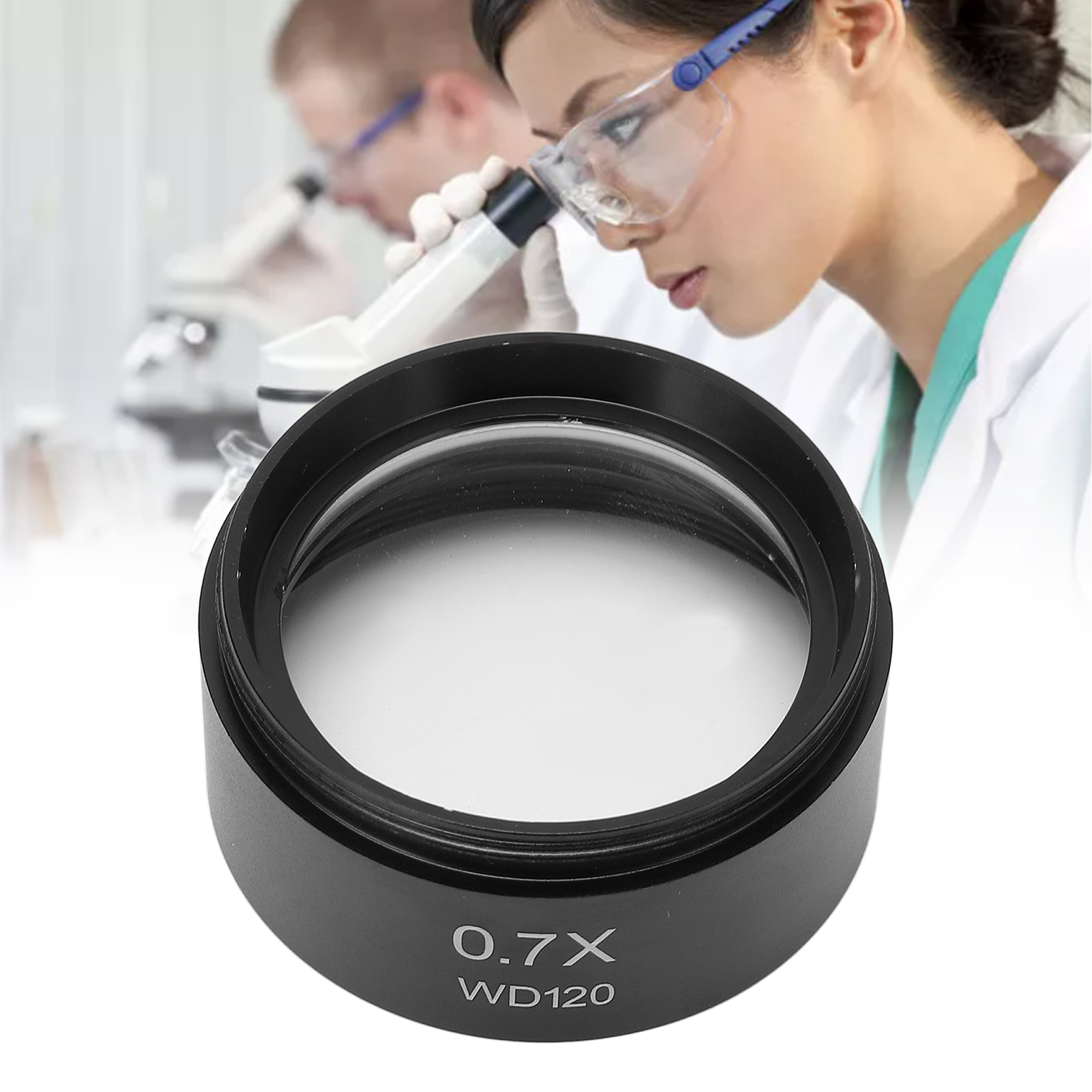 Zusatzobjektiv Für Das Stereomikroskop Wd120 0,7x