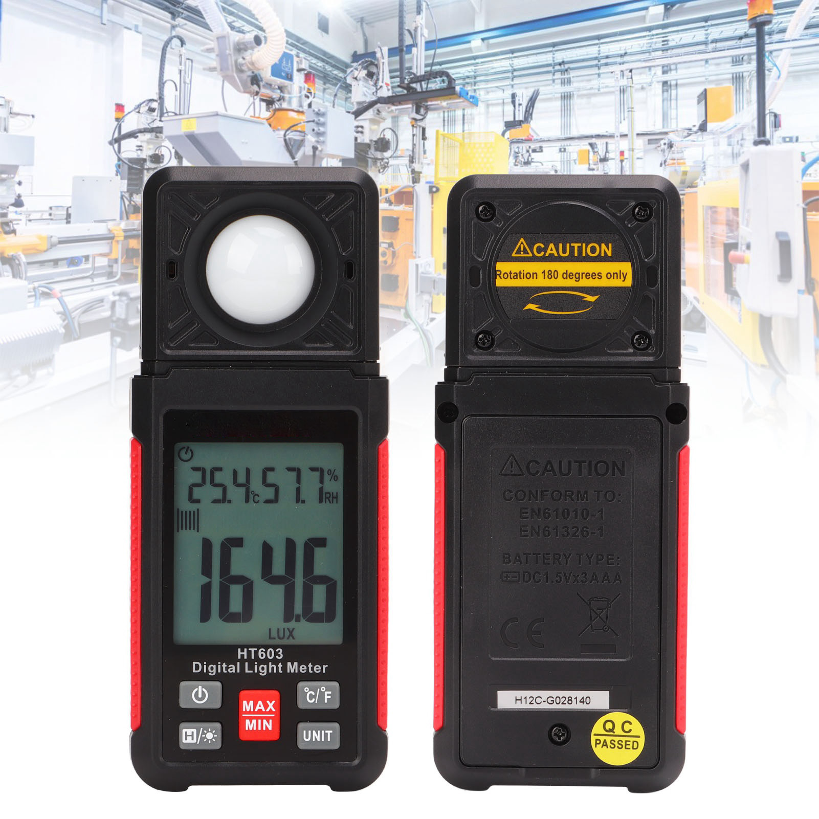 Ht603 Professionelles Digitales Luxmeter