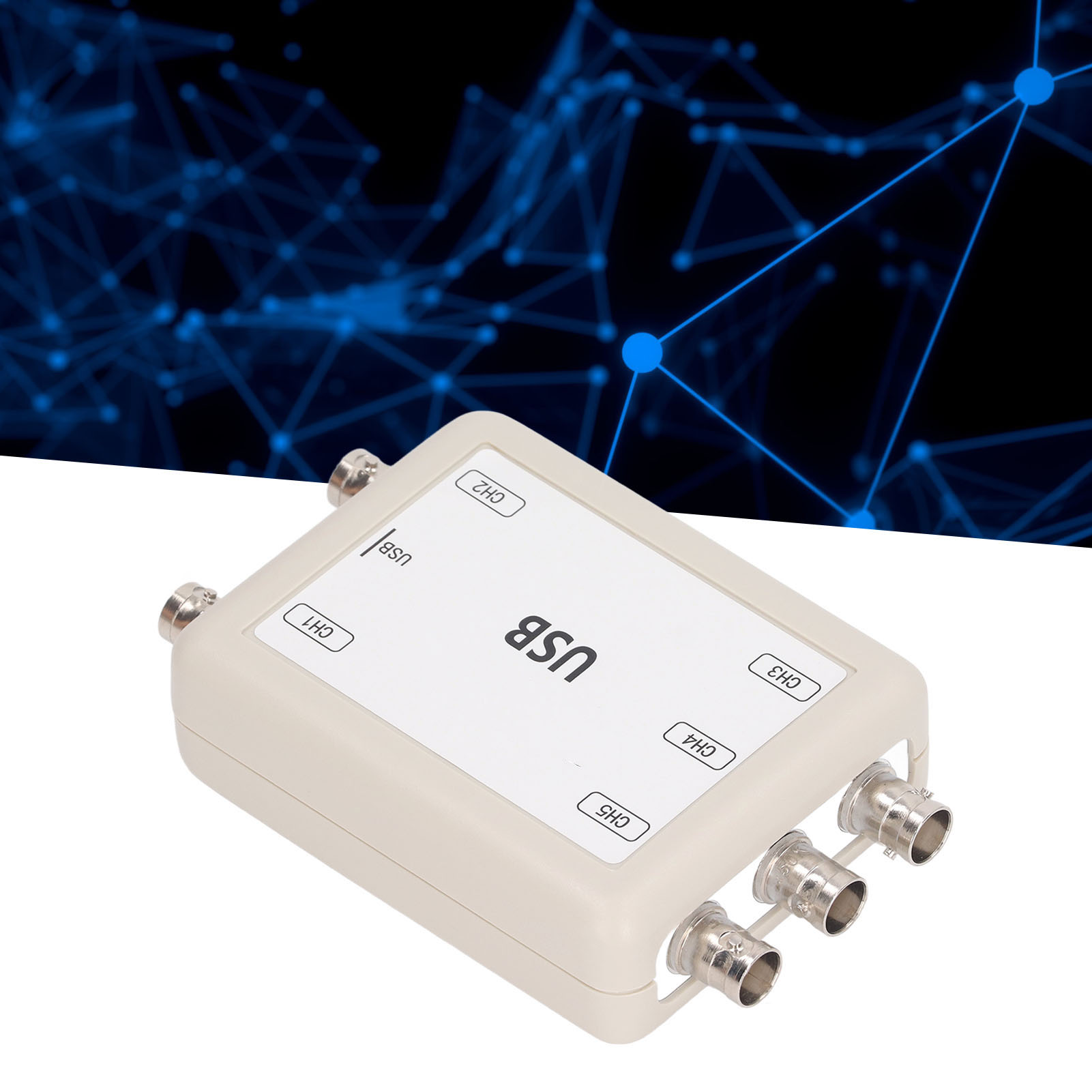 Et601 Pc Usb Virtuelles Oszilloskop, 5-kanal-datenaufzeichnung Und -erfassung, Messfrequenzbereich Von 0 Hz Bis 50 Khz, Maximale Abtastfrequenz Von 150 Khz.
