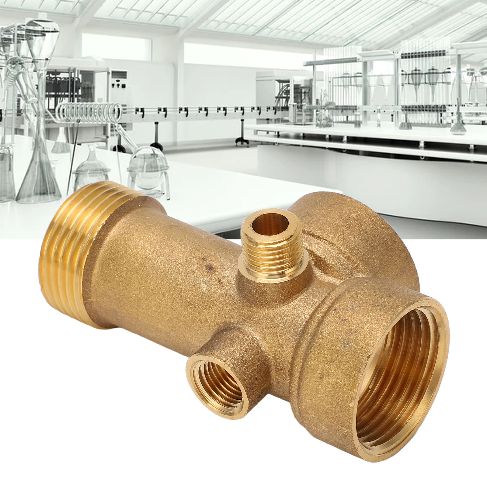 5-wege-messingverschraubung Für Wasserschlauch, Wasserpumpe, Ventilanschluss, G1/4" G1 Gewindeadapter.