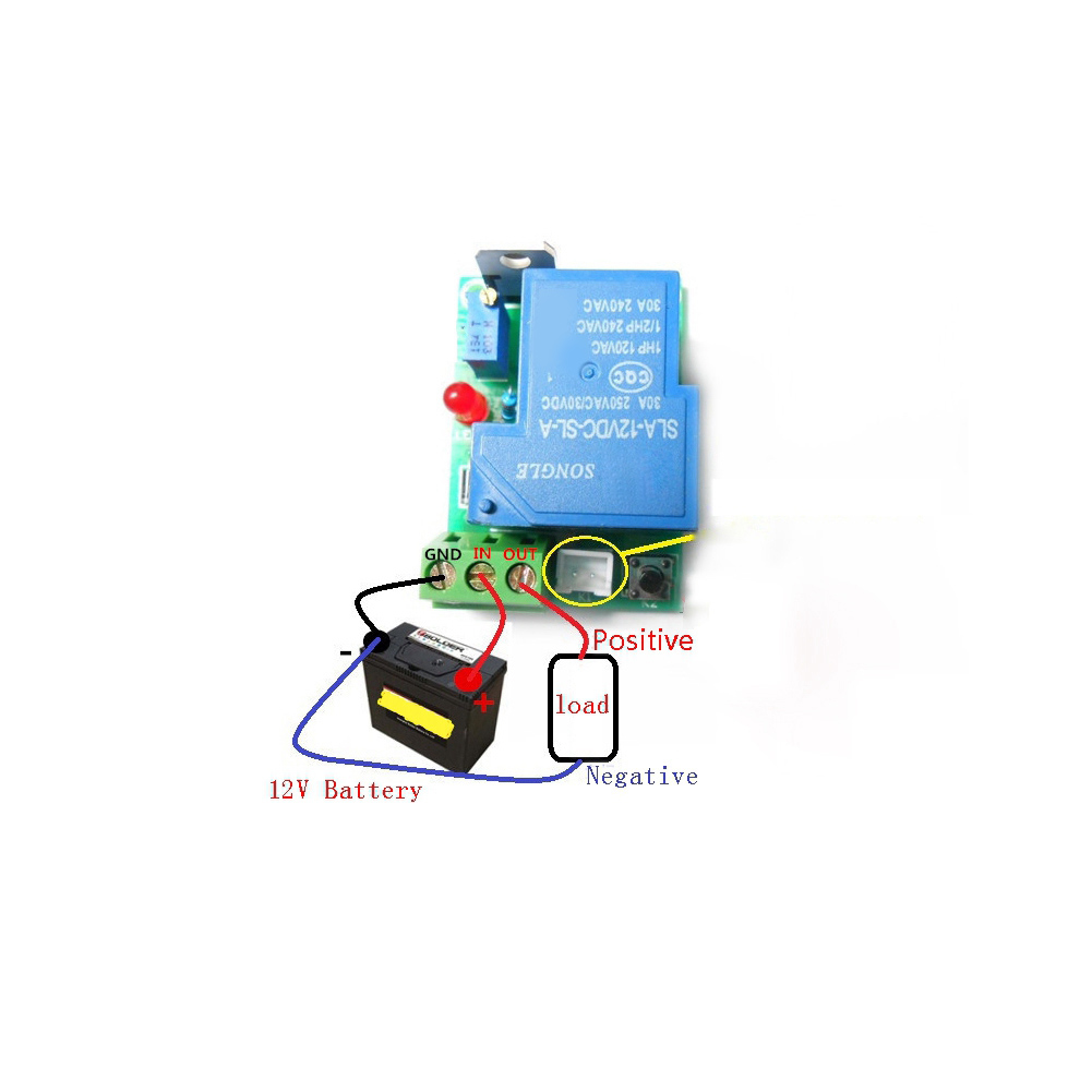 Universelles Modul Zum Schutz Vor Tiefentladung Und Unterspannung Für 12-v-batterien