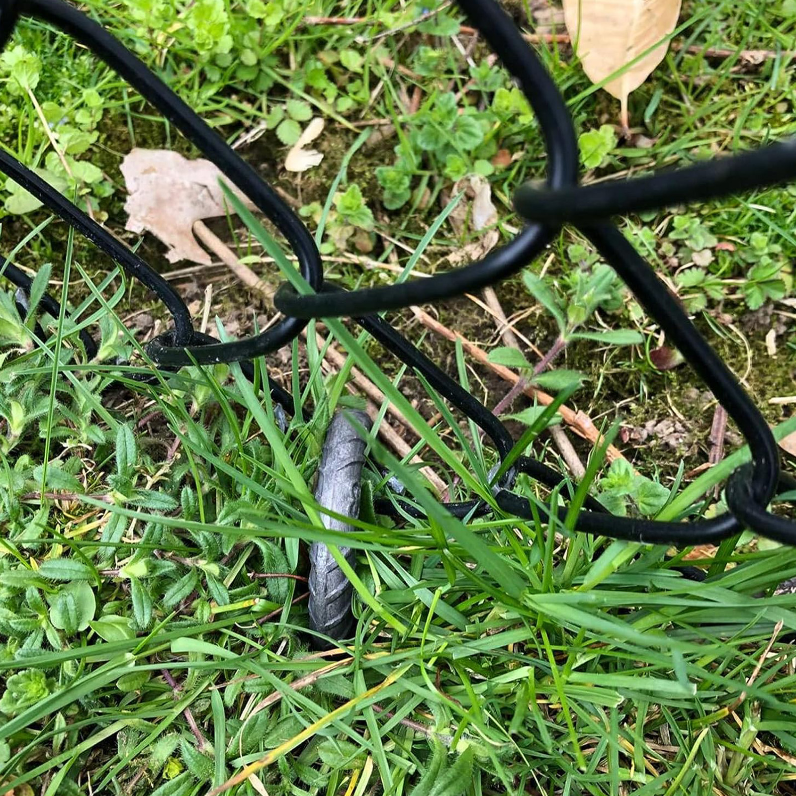 J-förmige Nägel Aus Verzinktem Stahl, Rasennägel, Bodenanker Aus Vliesstoff, Hochfeste Trampolinnägel (6 Stück)