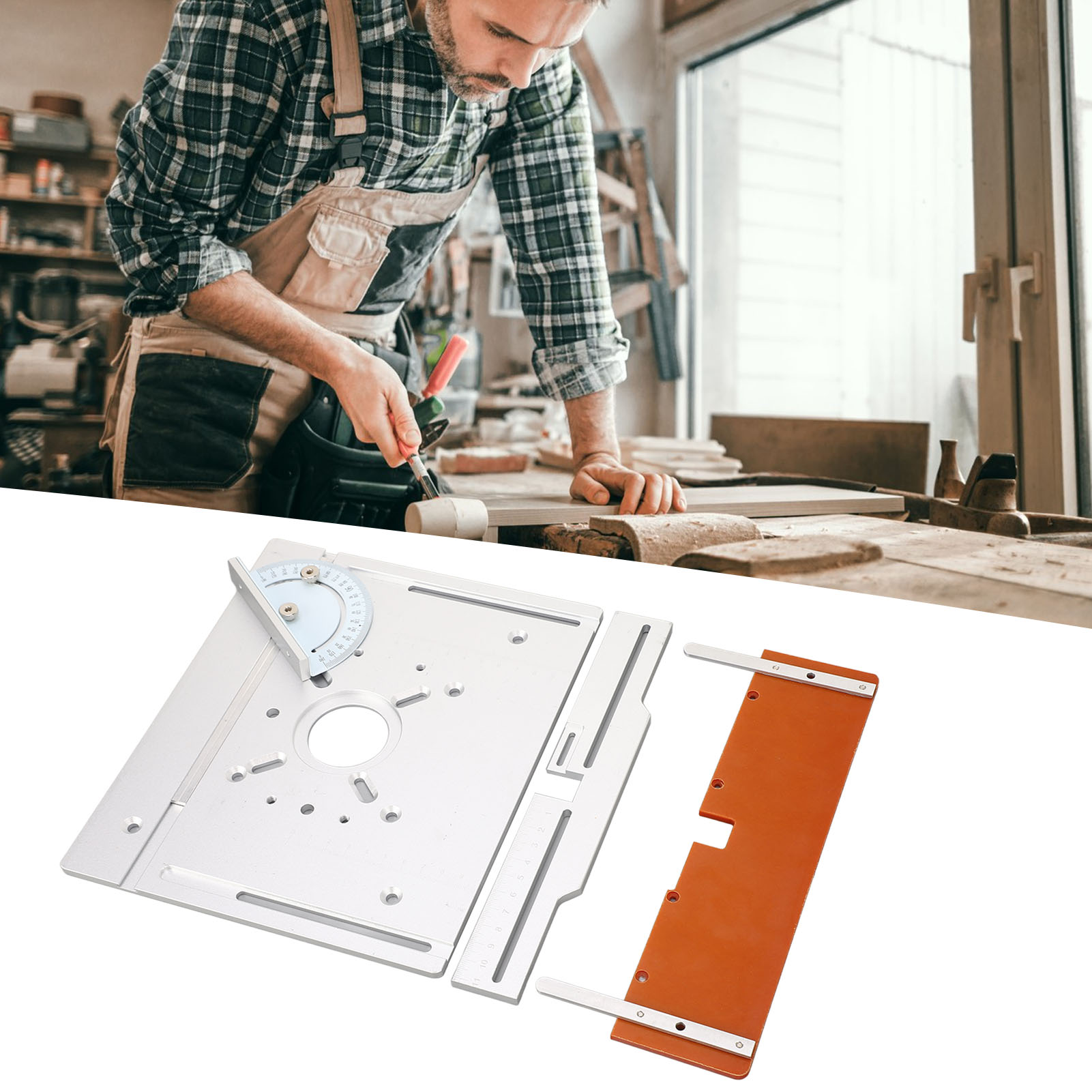 H8-maschine Aus Aluminiumlegierung Und Bakelit Zum Fräsen, Fasen Und Kantenbeschneiden Multifunktionaler Hubtisch Für Die Holzbearbeitung An Umgedrehten Platten Zum Zapfen Und Messen