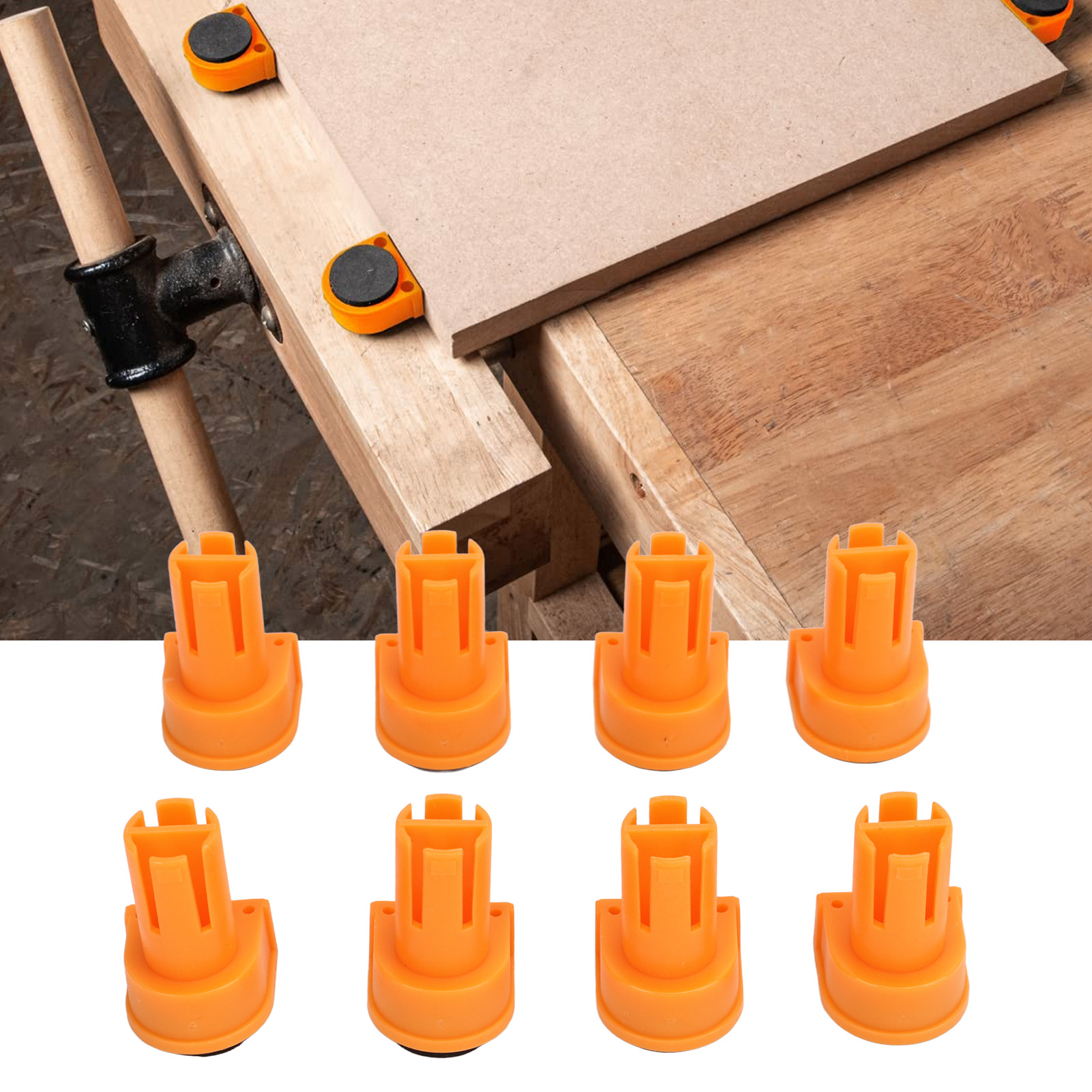 20-mm-klemmanschlag Für Zapfen Von Holztischen, Klemmblock Zur Positionierung Von Tischplatten