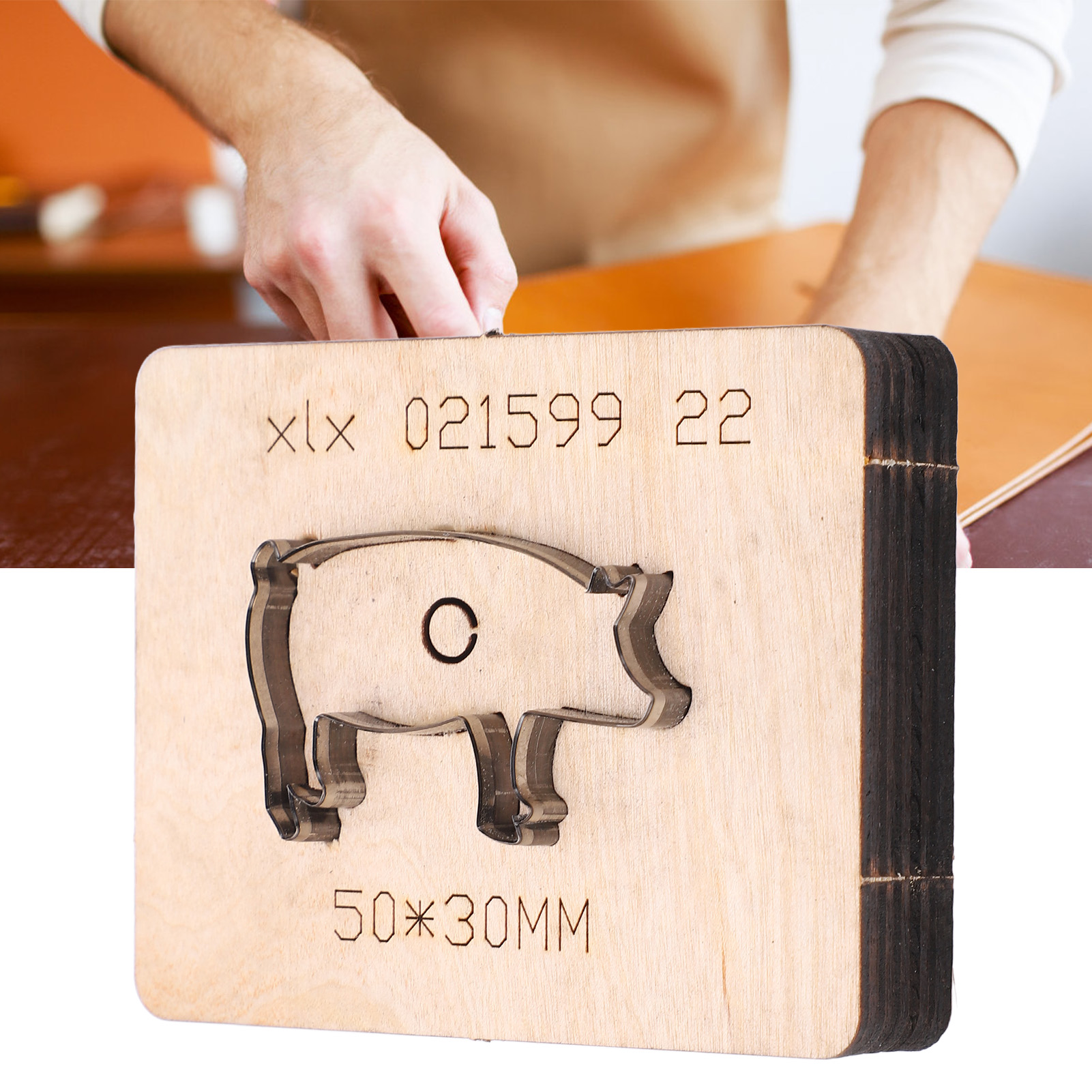 1 Schweineförmige Ausstechform