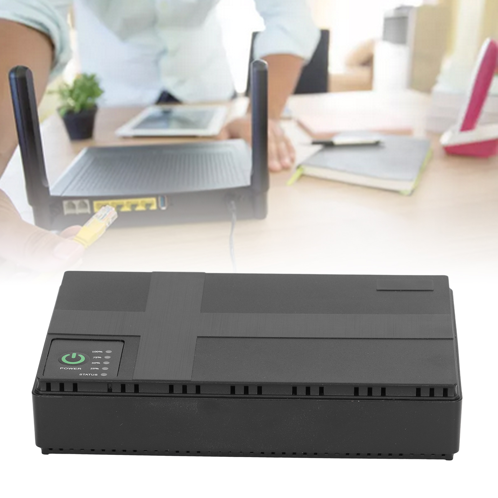 Mini-usv Für Kamera-stromversorgung (ausgangsspannung 5v/9v/12v), Dc-notstromversorgung Für Router-überwachung (europäischer Standard).