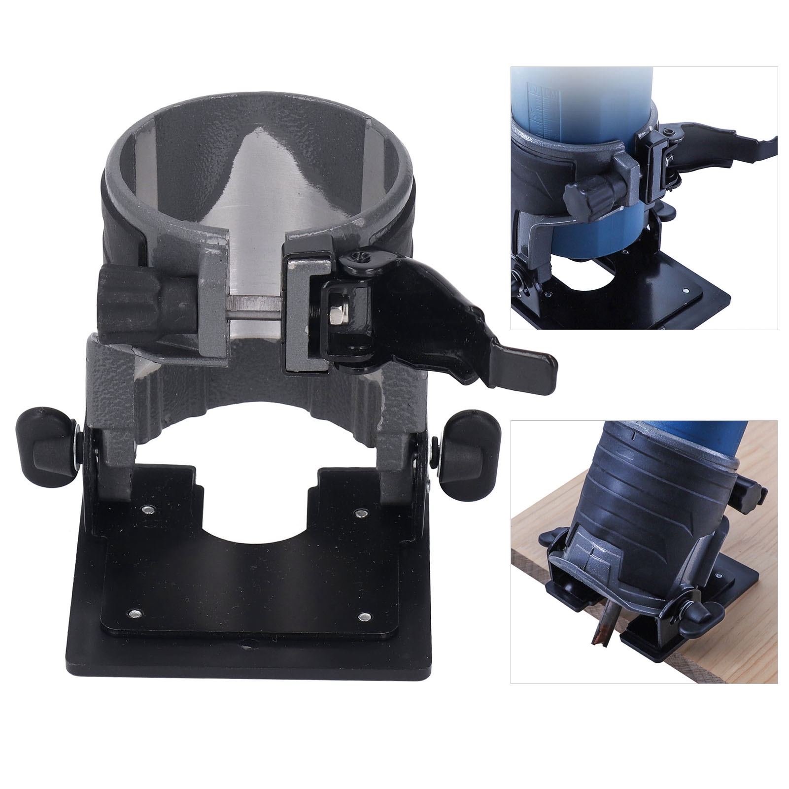 Modifikation Des Sockels Der Schwenkbaren Fräsmaschine, Verstellbare Aluminium-nutfräsmaschine, Mini-fräsmaschine Für Die Holzbearbeitung, Universalzubehör