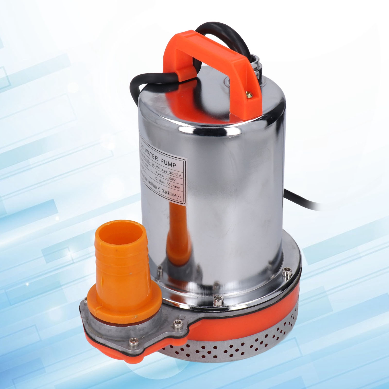 Hochleistungs-gleichstrom-tauchpumpe Mit Hohem Durchfluss Und Hohem Druck, 300-w-reinkupfermotor, 12 V Gleichstrom