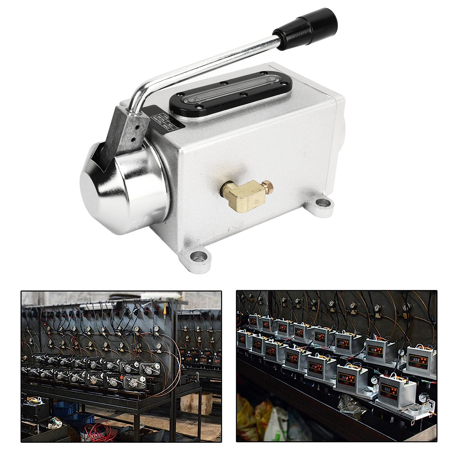 500-cm³-cnc-y-8-handpumpe Mit Zwei 4-mm-ausgängen Für Cnc-fräsmaschinen, Stanzpressen, Schneidemaschinen Und Fräsmaschinen