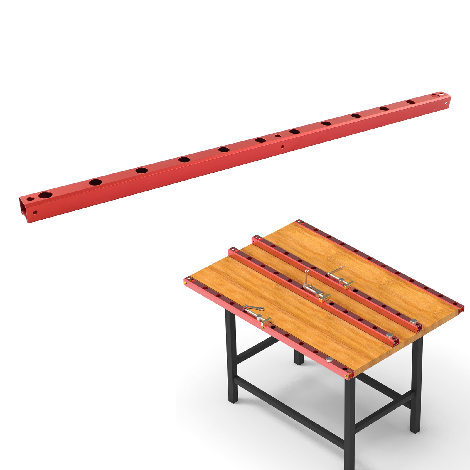 Zubehör Zum Bohren Von Löchern In Holzbearbeitungstischen, Befestigungsklammern Für Dekorplatten, Klemmen