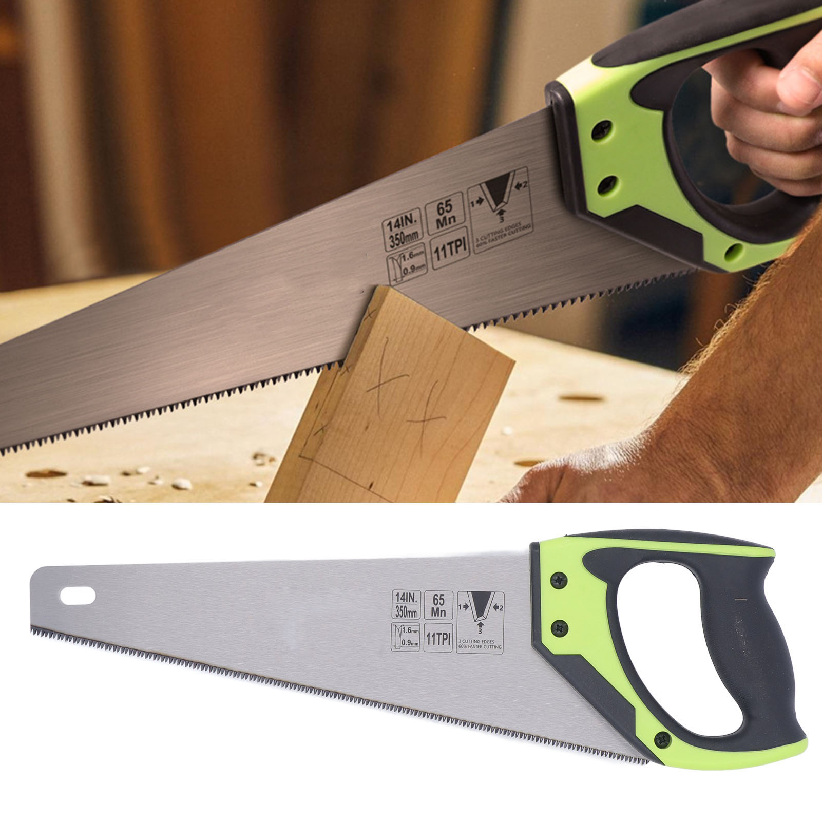 Handsäge Für Holzbearbeitung, Schnell Schneidende Handsäge, Baumschnitt- Und Forstsäge, Handkettensäge Aus Manganstahl.
