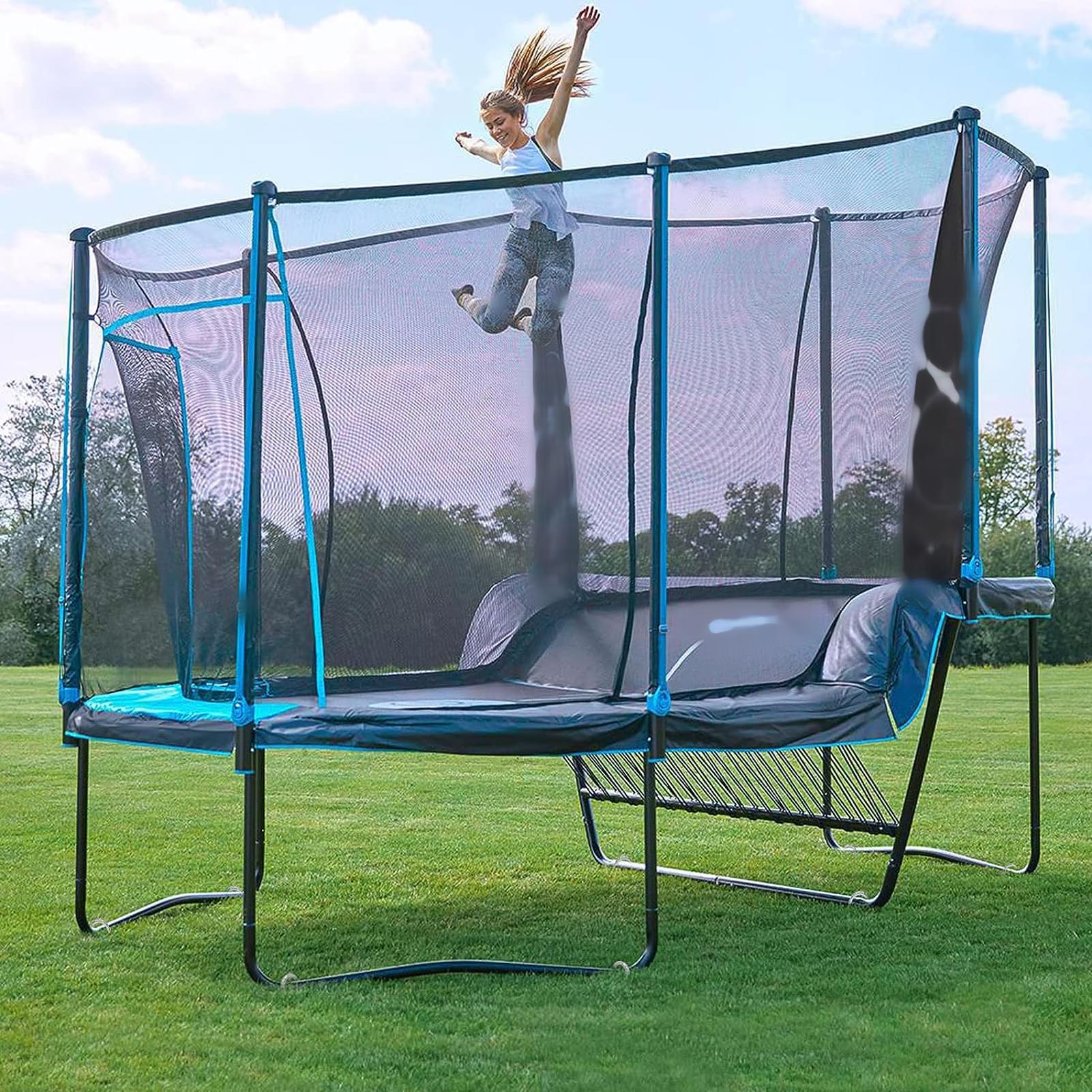 Set Mit 6 U-förmigen Stahlnägeln, Kunstrasennägeln, Bodenankern Für Vliesstoffe, Hochfeste Trampolinnägel, Schwarz