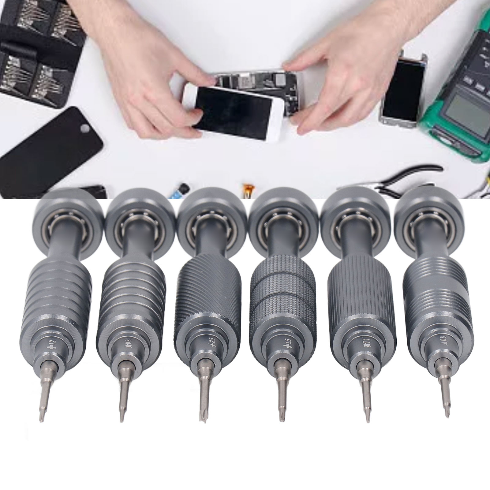 Präzisionsschraubendreher-set Für Demontage Und Reparatur S2ph1 (6-teilig)