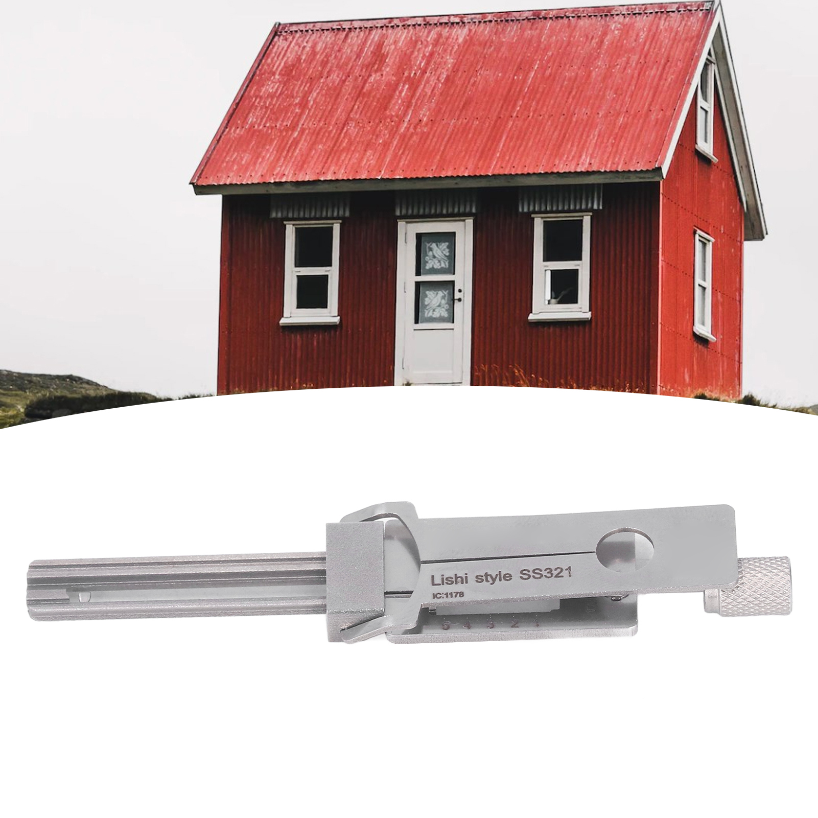 Ss321 2-in-1 Civil Input Decoder, Werkzeughalterhaken Und Input Kit Kompatibel Mit Ieso R11 Hörmann