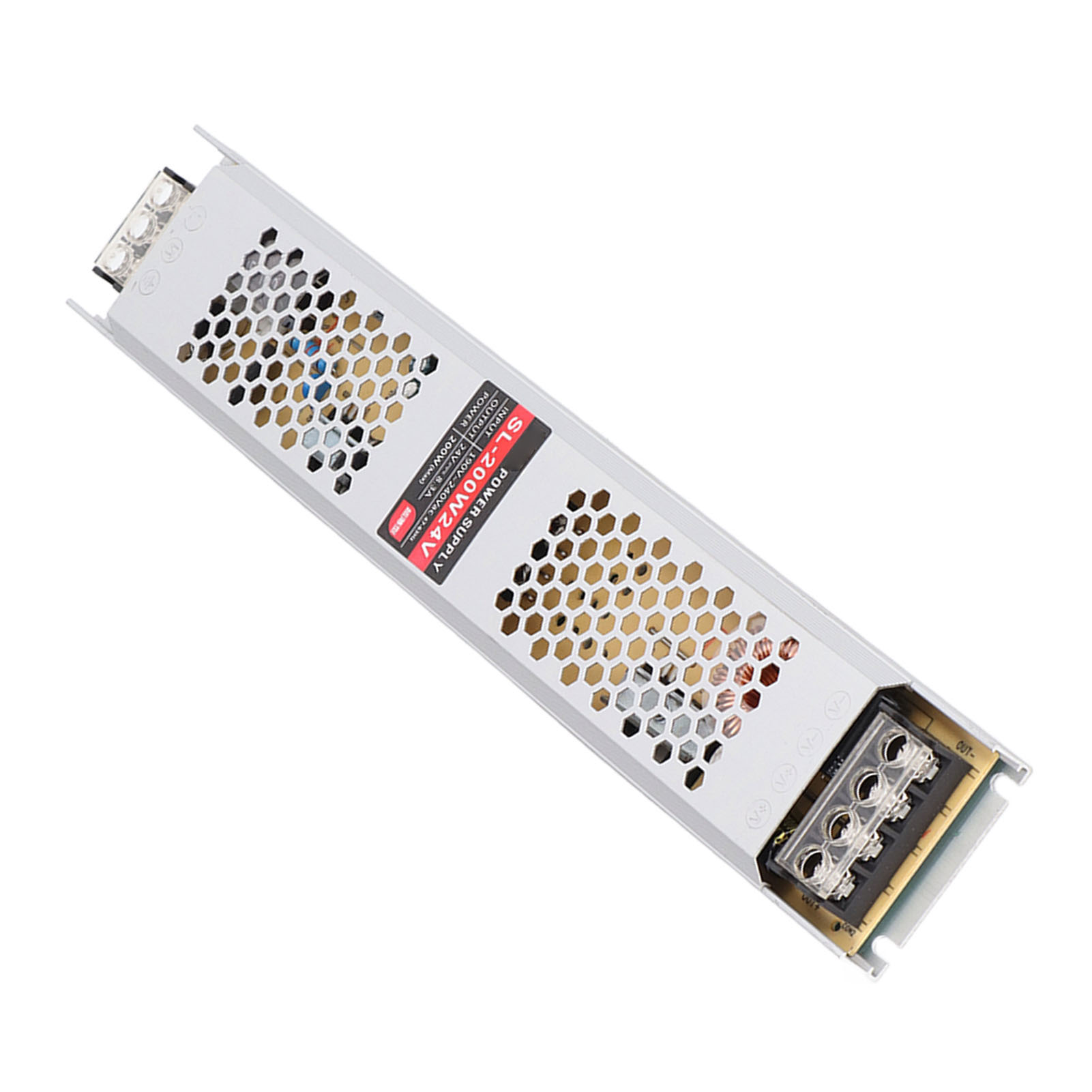 200-w-ultraflaches Schaltnetzteil, Streifenform, 24 V, 8,3 A, Für Led-leuchtkästen