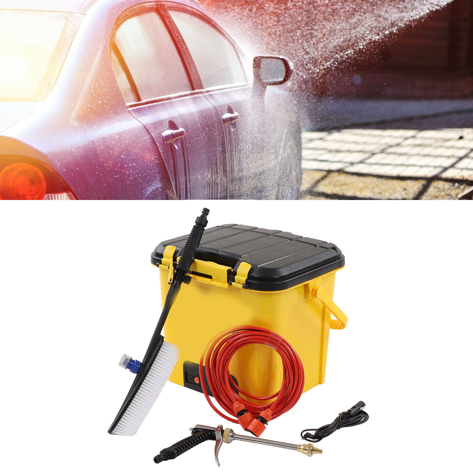 Tragbarer Elektrischer Hochdruck-autoreiniger 36l (12v)