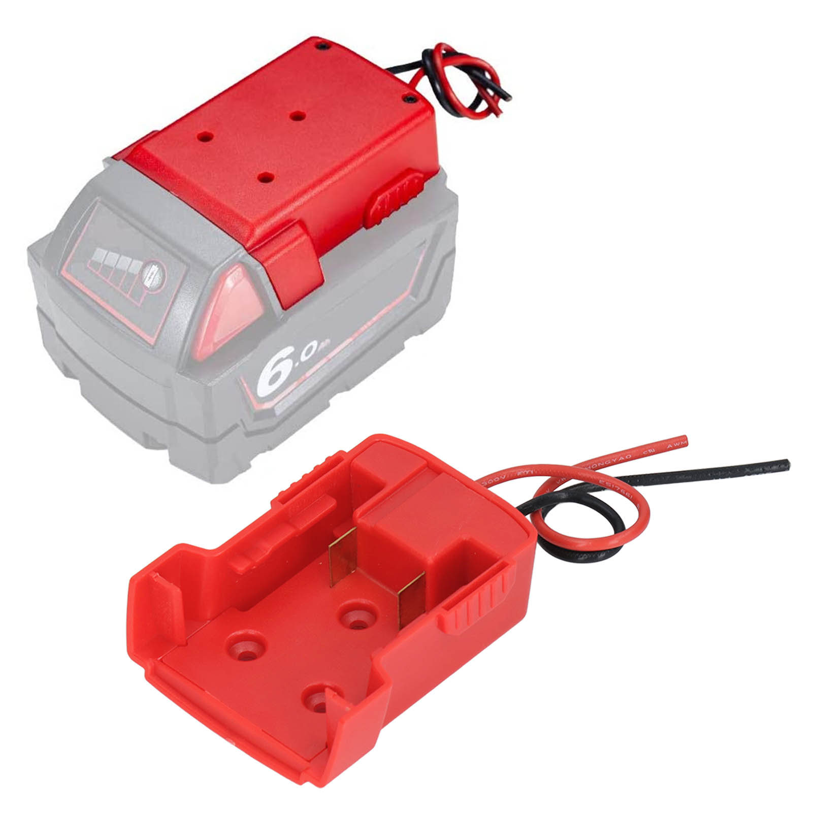 Milwaukee M18 Netzadapter Für Milwaukee M18 V-basis-stromanschluss, 12 Gauge Robotics