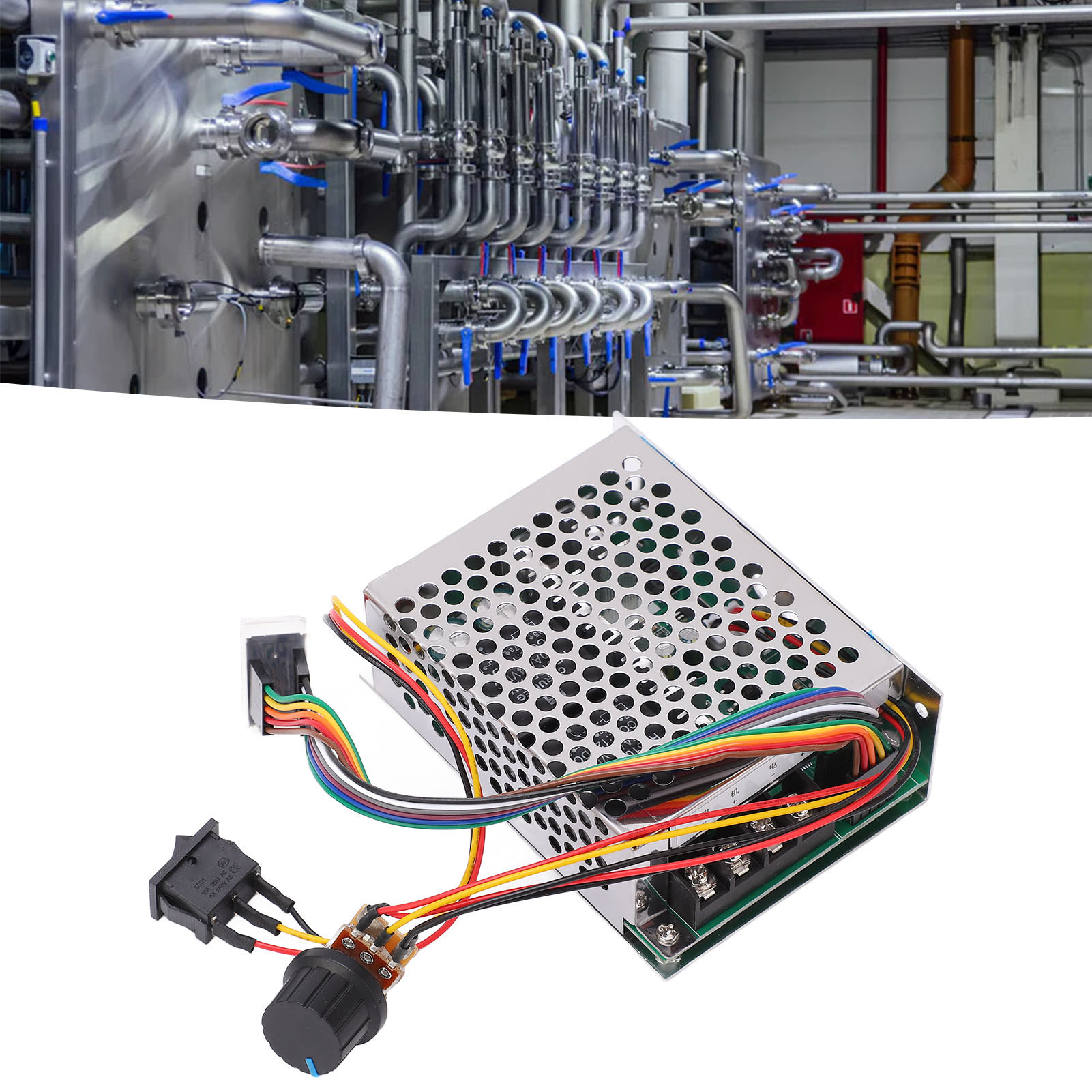 Bidirektionaler Drehzahlregler Für Vorwärts Und Rückwärts Laufende Gleichstrommotoren Mit Digitalanzeige (dc10-30v)