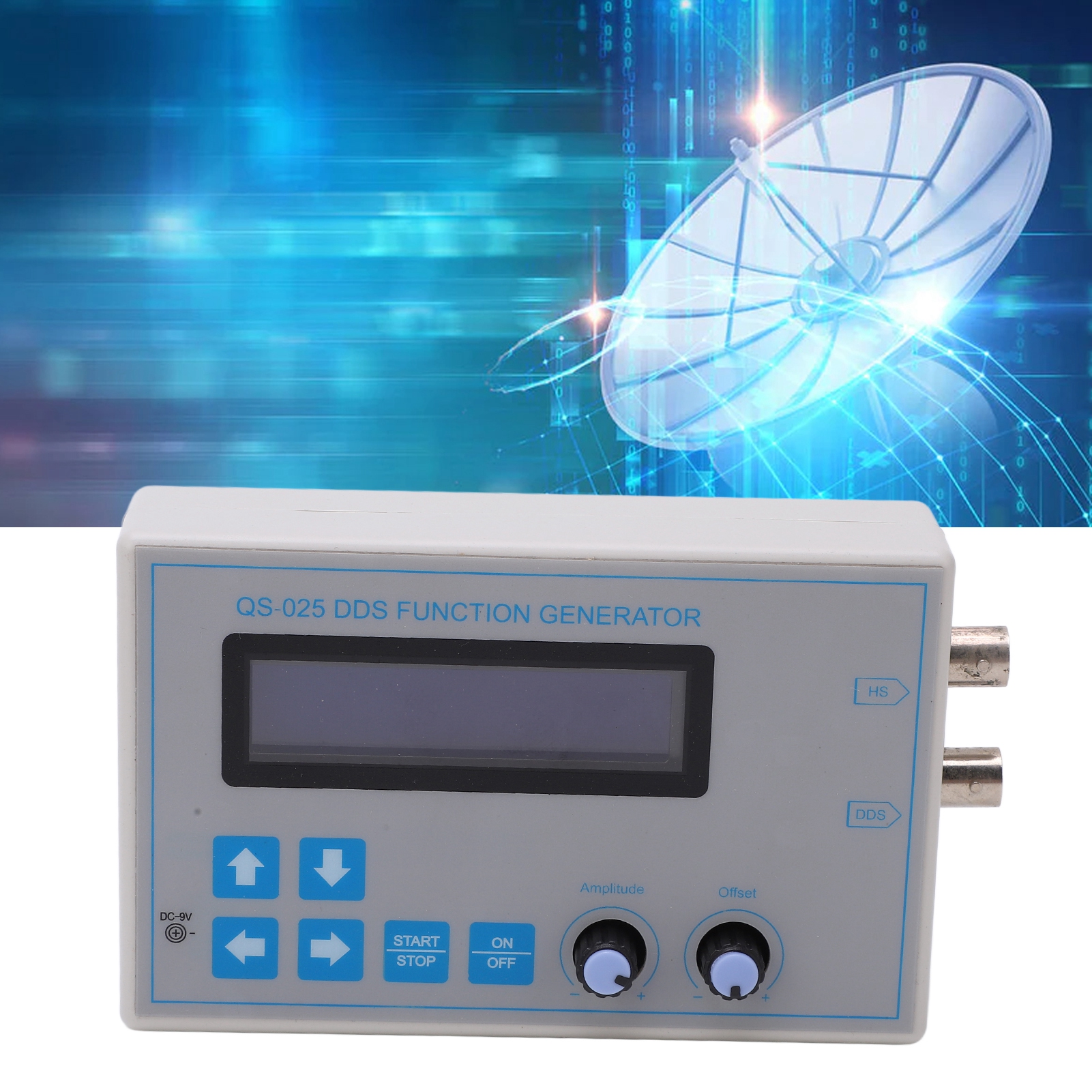 Dds-signalgenerator (serienbetrieb): Sinus-, Dreieck- Und Rechteckfrequenzen Von 1 Hz Bis 65.534 Hz.