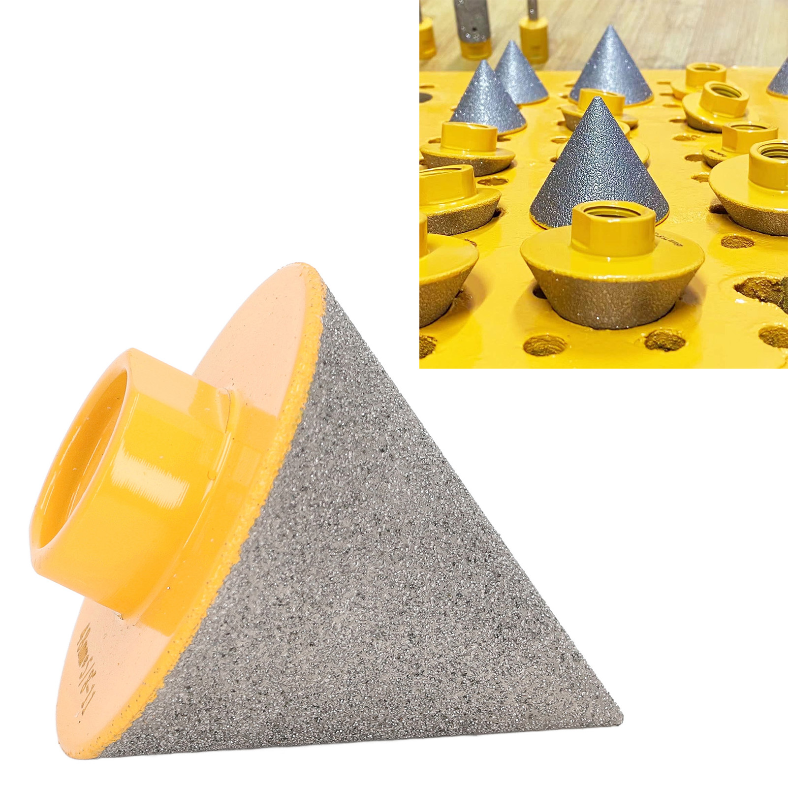 Diamant-anfaswerkzeug Für Stein, Fliesen Und Glas 5/8"-1148 Mm Gelber Bohrer