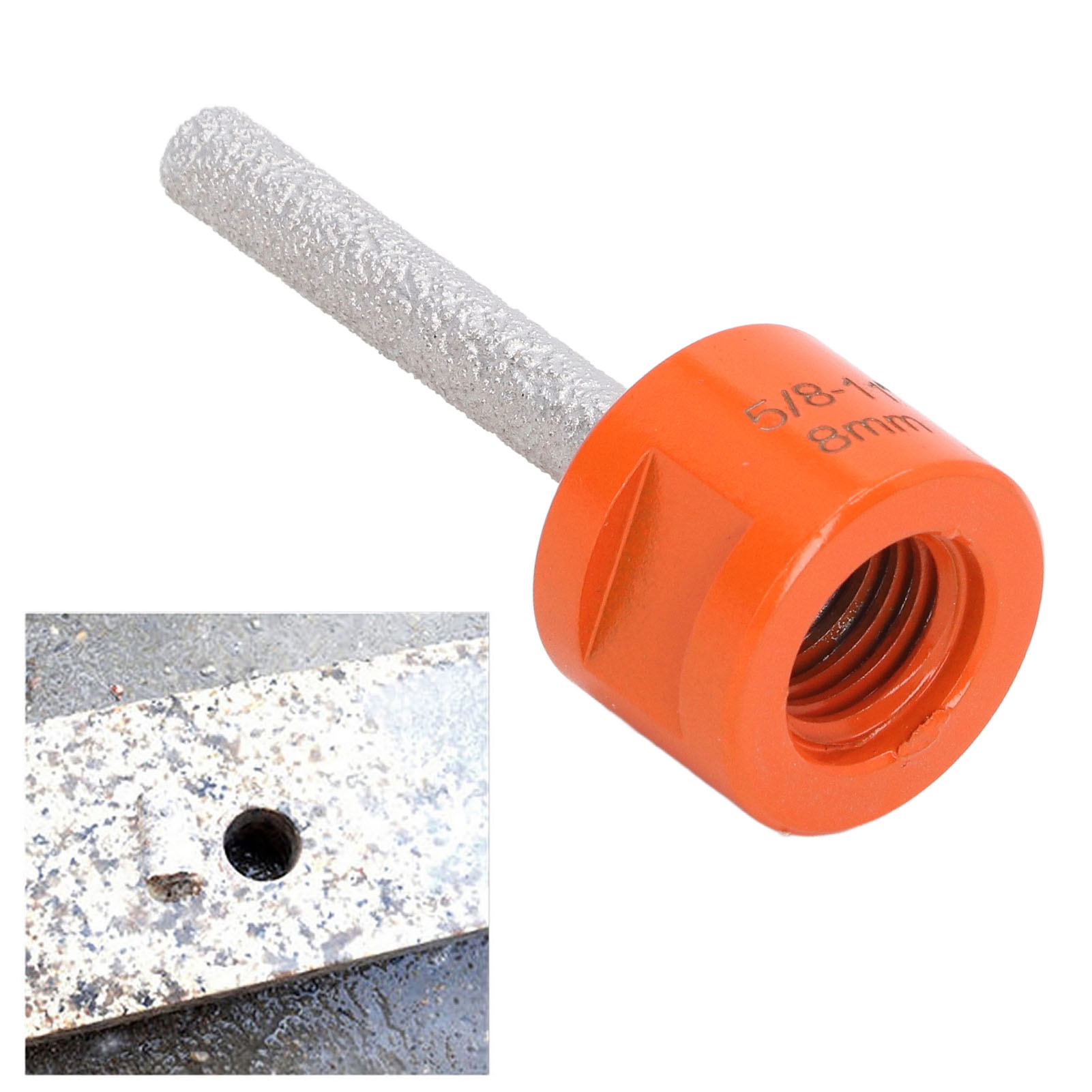 5/8-11"-lötfräser Für Granit, Quarz, Marmor, Fliesen, Kantenbearbeitung, Lochvergrößerung, Fräsmaschine, 8-mm-fräser