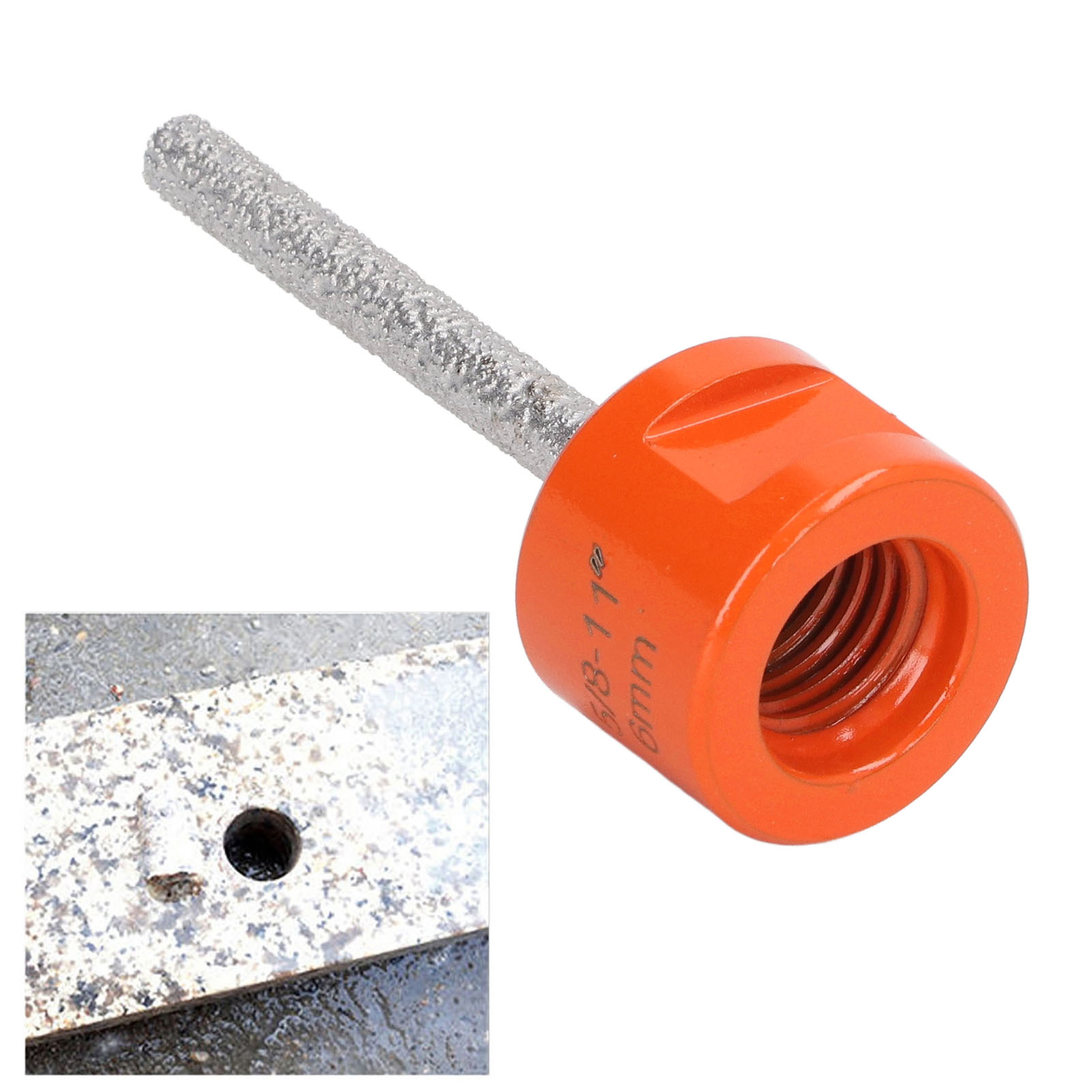 5/8-11"-lötfräser Für Granit, Quarz, Marmor, Fliesen, Zum Entgraten Und Aufweiten Von Löchern, 6 Mm Fräser