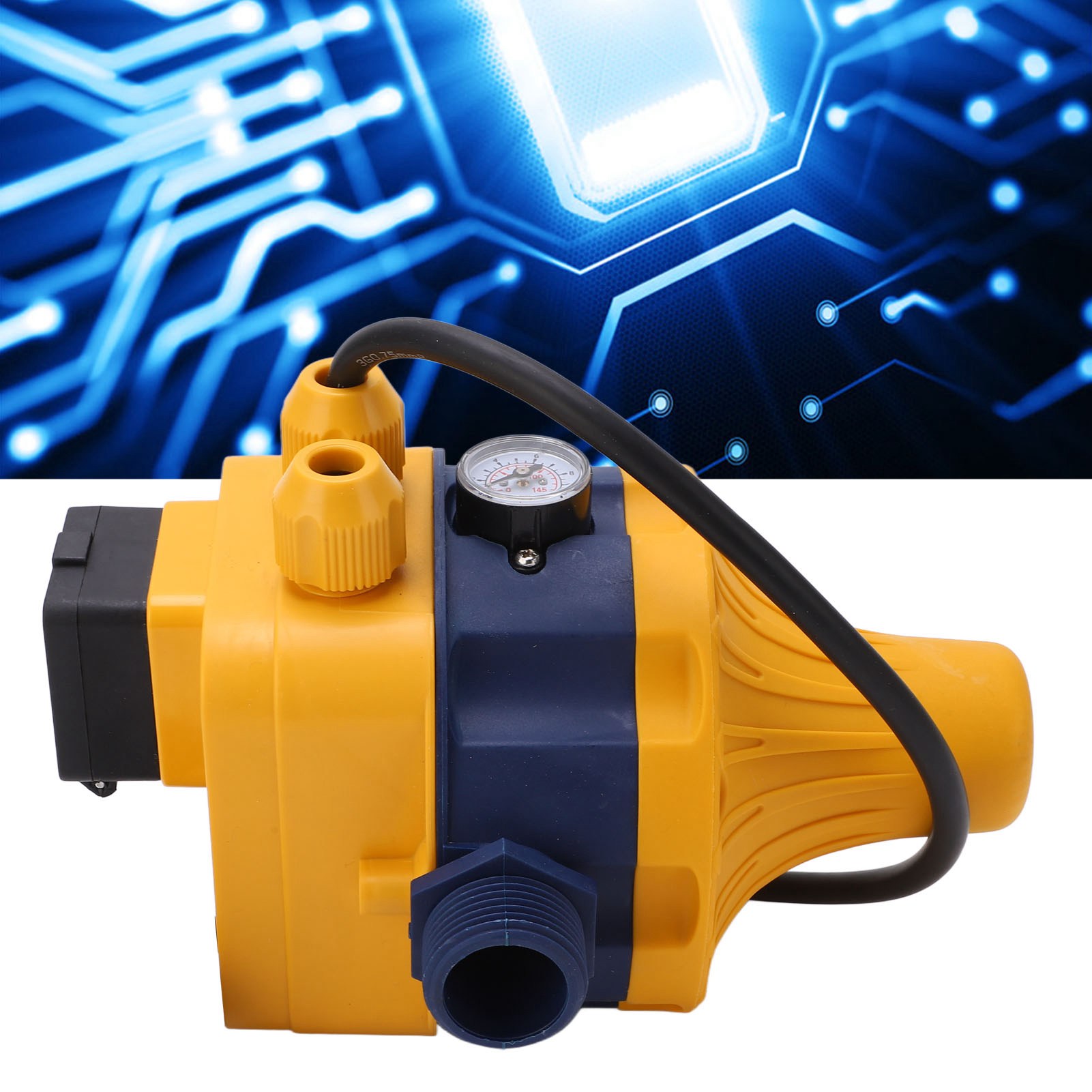 Automatischer Druckschalter Für Gelbe Und Blaue Wasserpumpen, Schutzart Ip65, Europäischer Standard, 220–240 V