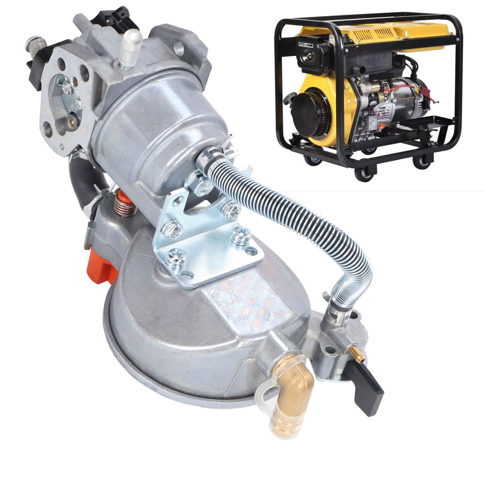 Vergaser-reparatursatz Für Benzin-/lpg-motor Yqp19a, Wasserpumpe, Motorhacke Gx200, Zweistoff-vergaserschalter 168°f/170°f