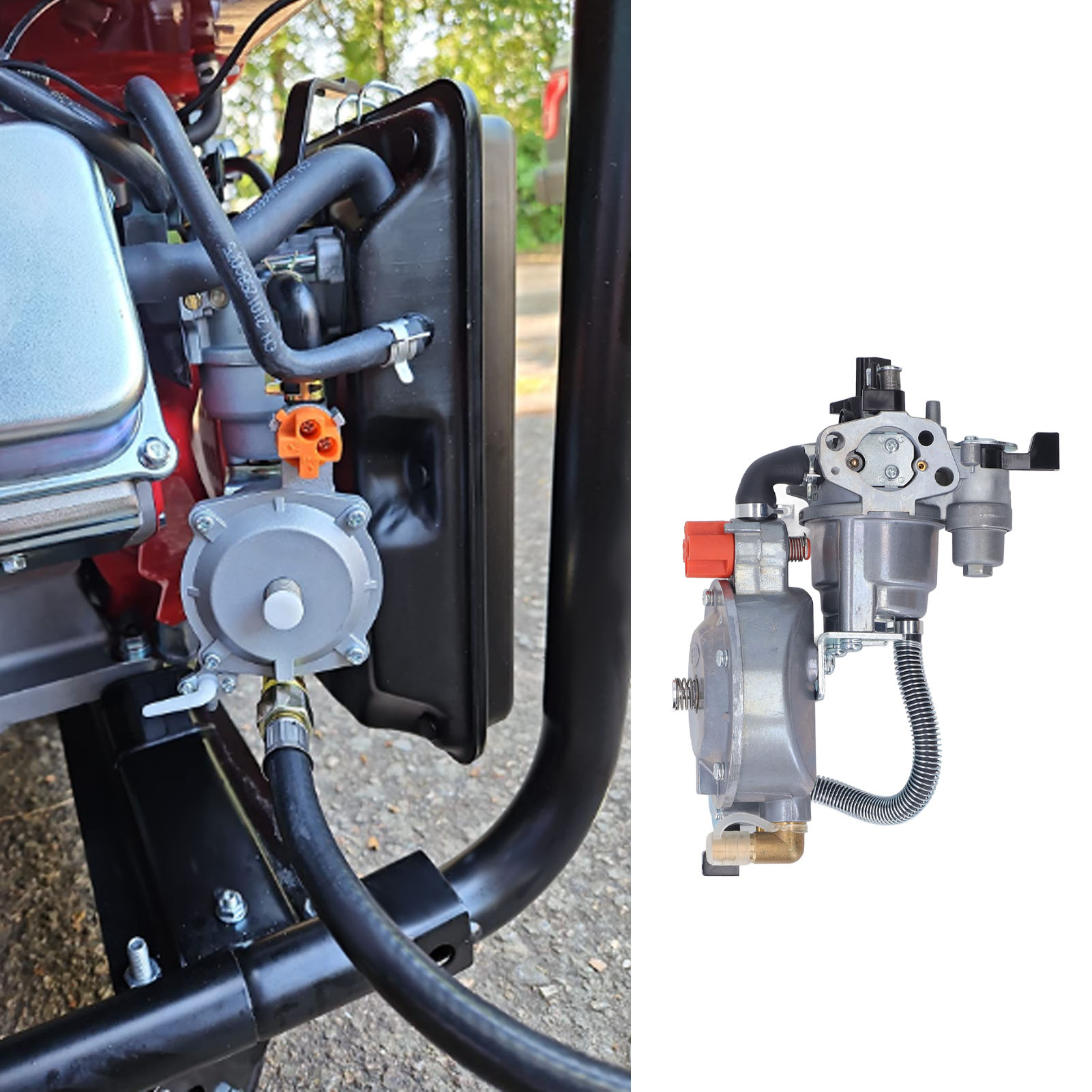 P19-lpg Gx200 Motor, 2-3 Kw, 168f, 6,5 Ps, Lpg-vergaser, Benzingenerator, Wasserpumpe, Cng-umrüstsatz, 220/110 V