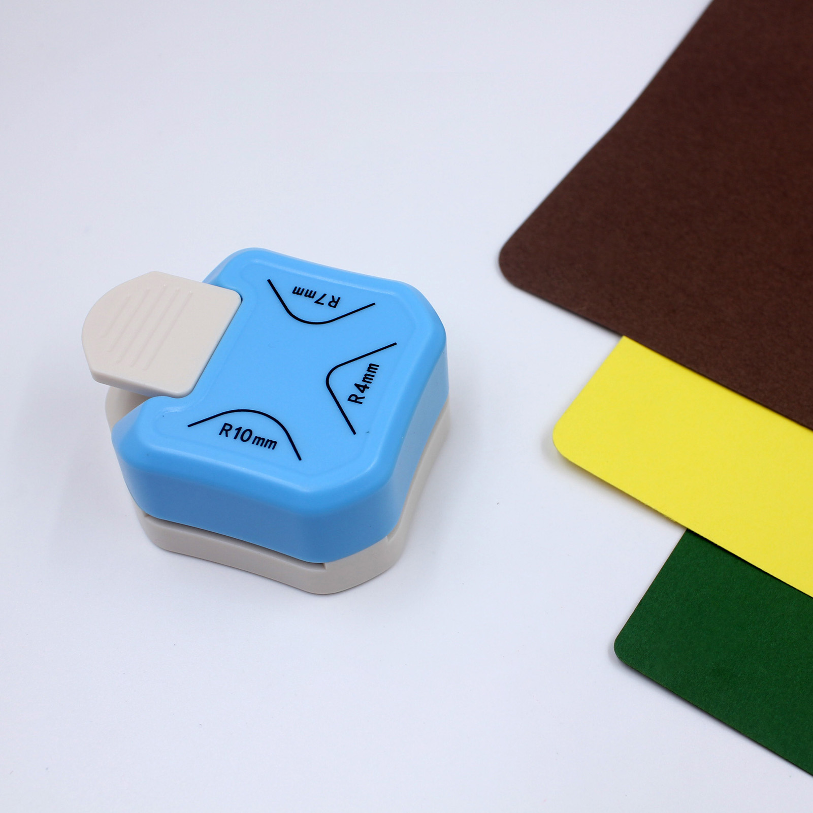 R4r7r10 Kantenpresse, Papierschneider, Eckenrundungswerkzeug, Diy-eckenrundungswerkzeug, 3-in-1-eckenrundungswerkzeug Für Verschiedene Winkel