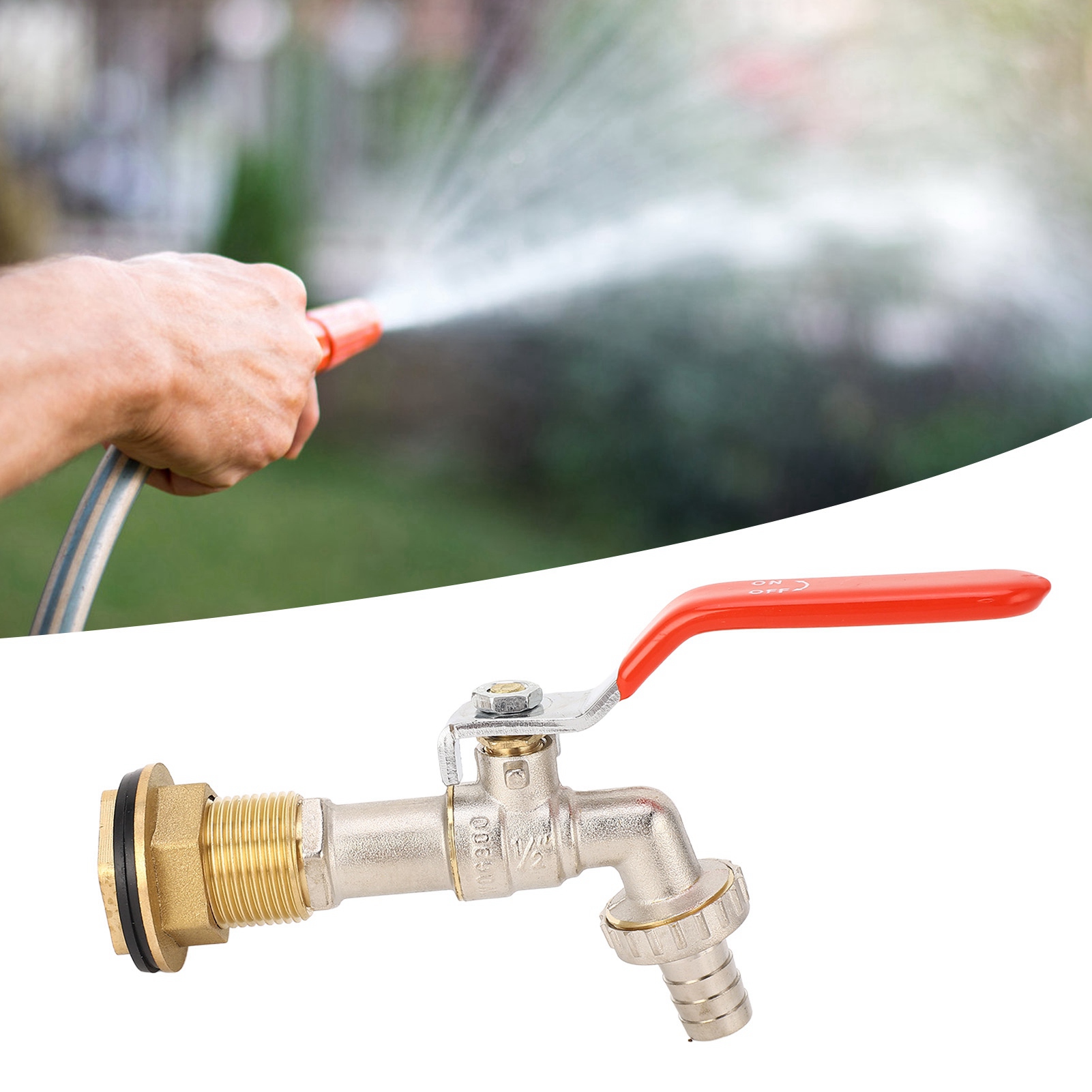1/2 Zoll Messing-kugelhahn/eimerventil Zur Verwendung Mit Regenwassereimern, Wassertanks, Badewannen, Waschbecken Usw.